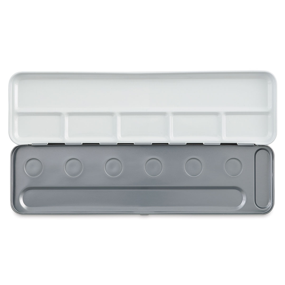 Empty Metal Watercolor Tin - Empty Tin for 6 Colors