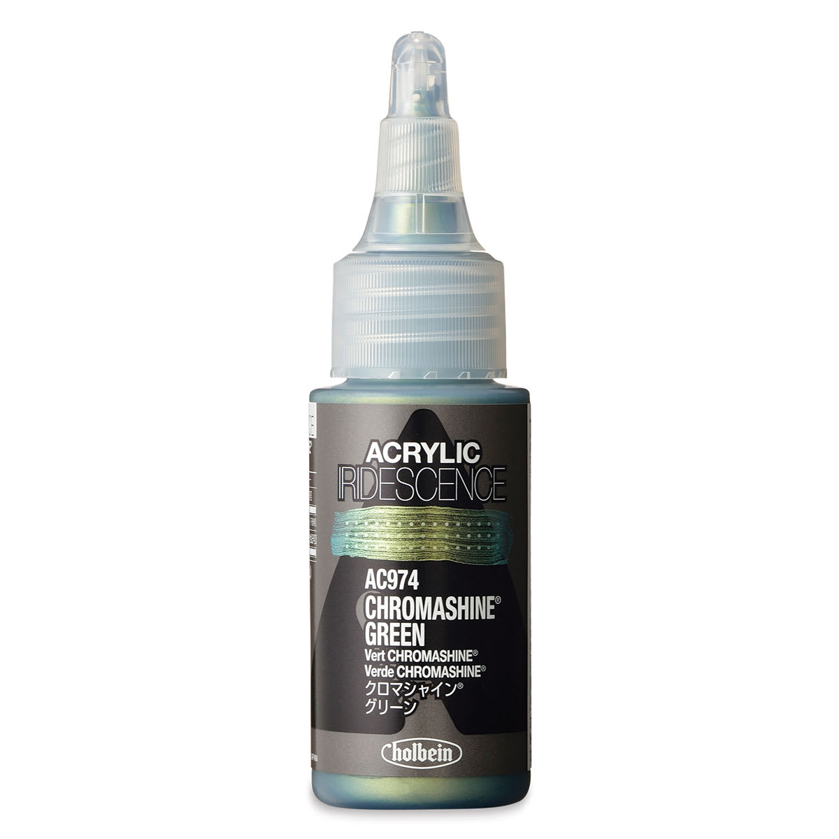 Holbein Iridescence Acrylic - Chromashine Green, 30 ml