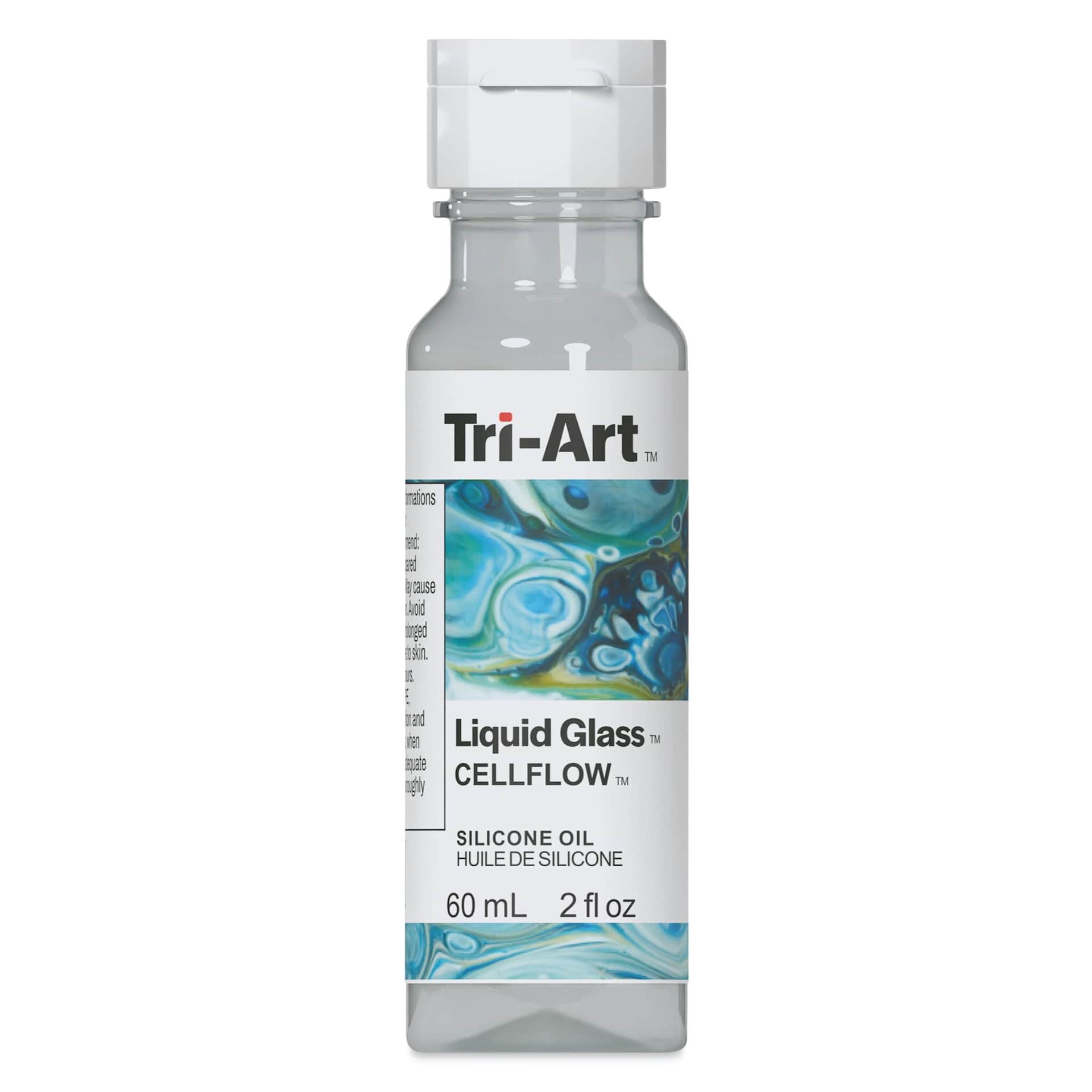 Tri-Art Liquid Glass Pouring Medium - Cell Flow Medium, 60 ml
