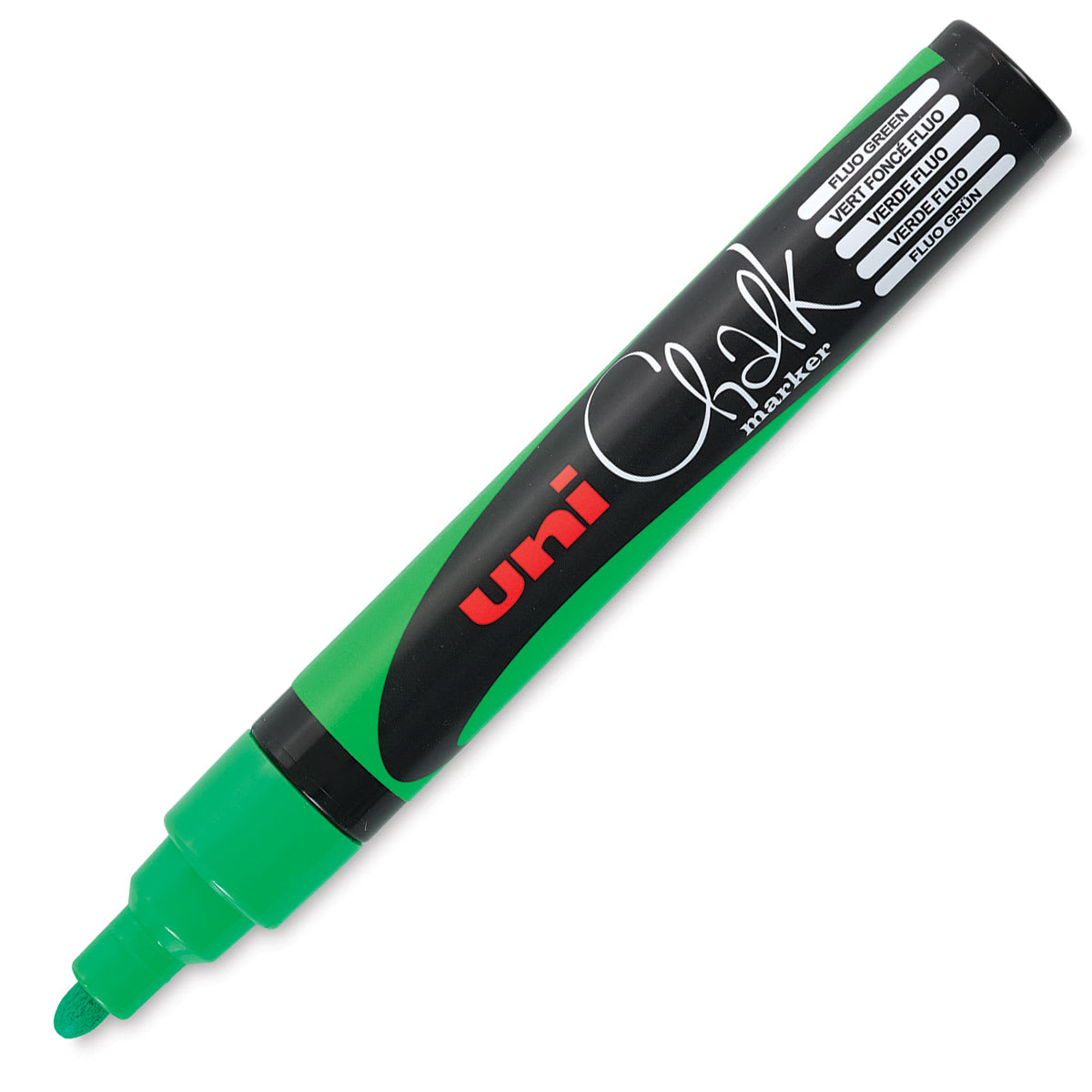 Uni-Ball Uni Chalk Marker - Fluorescent Green, 5 mm