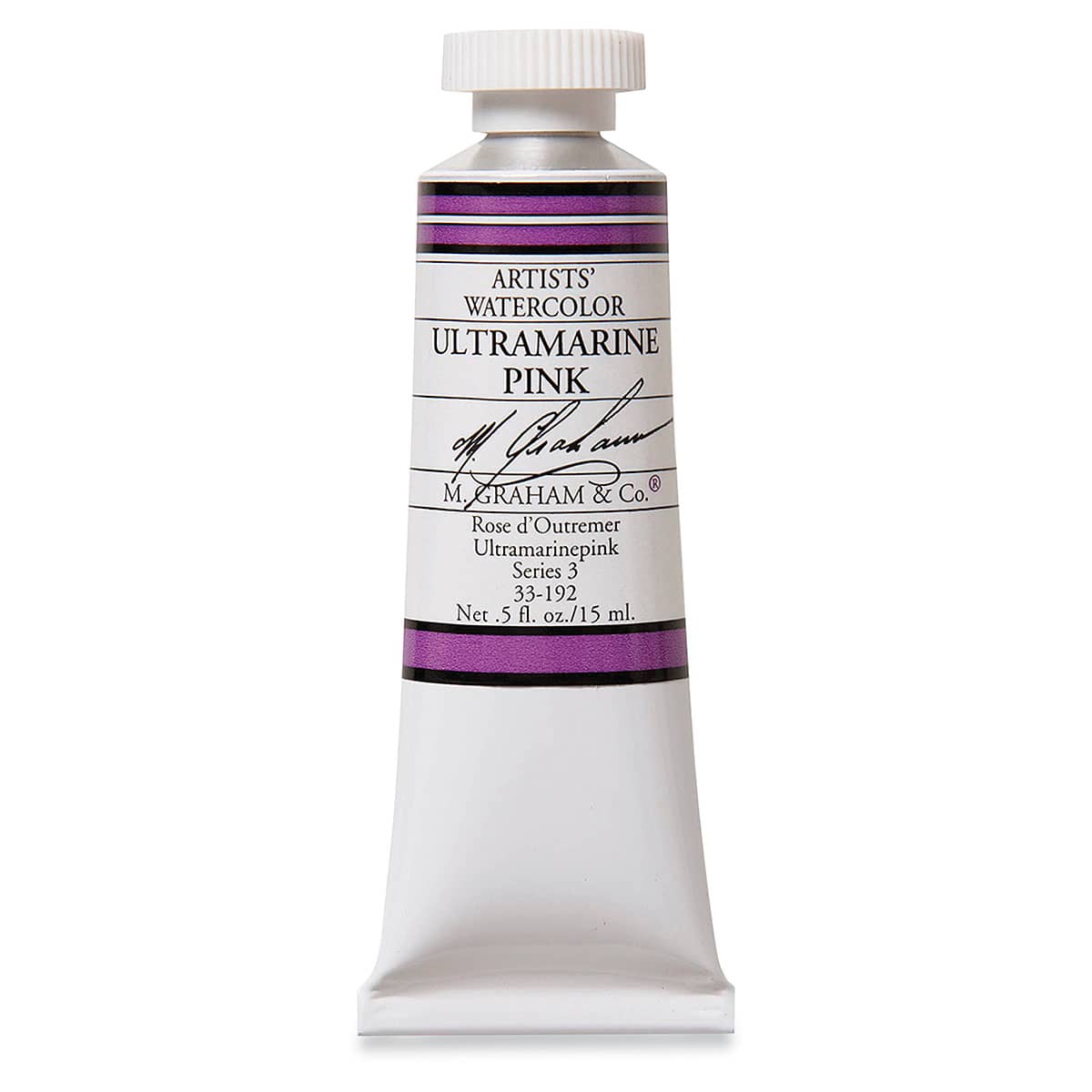 M. Graham Artists' Watercolor - Ultramarine Pink, 15 ml Tube