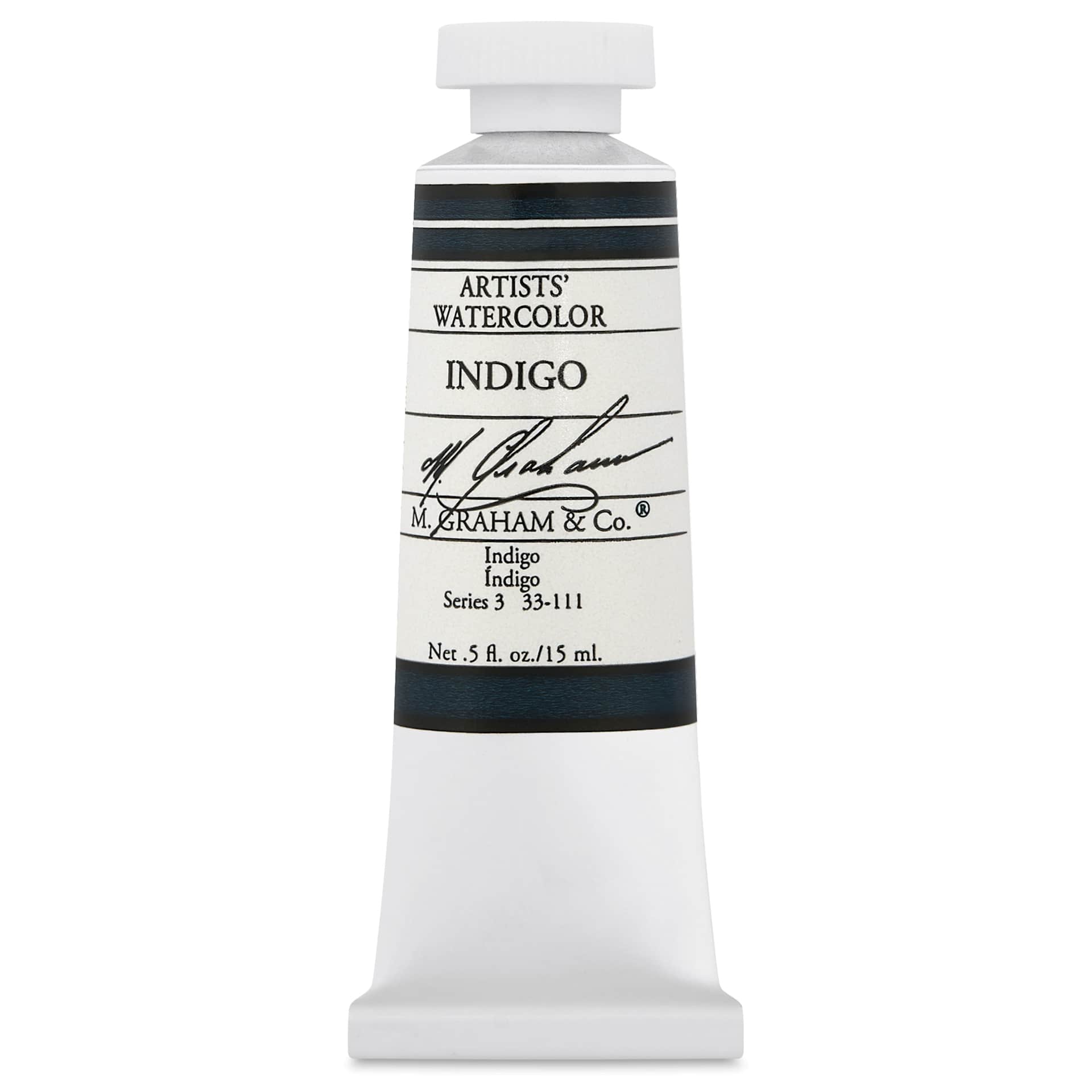 M. Graham Artists' Watercolor - Indigo, 15 ml Tube
