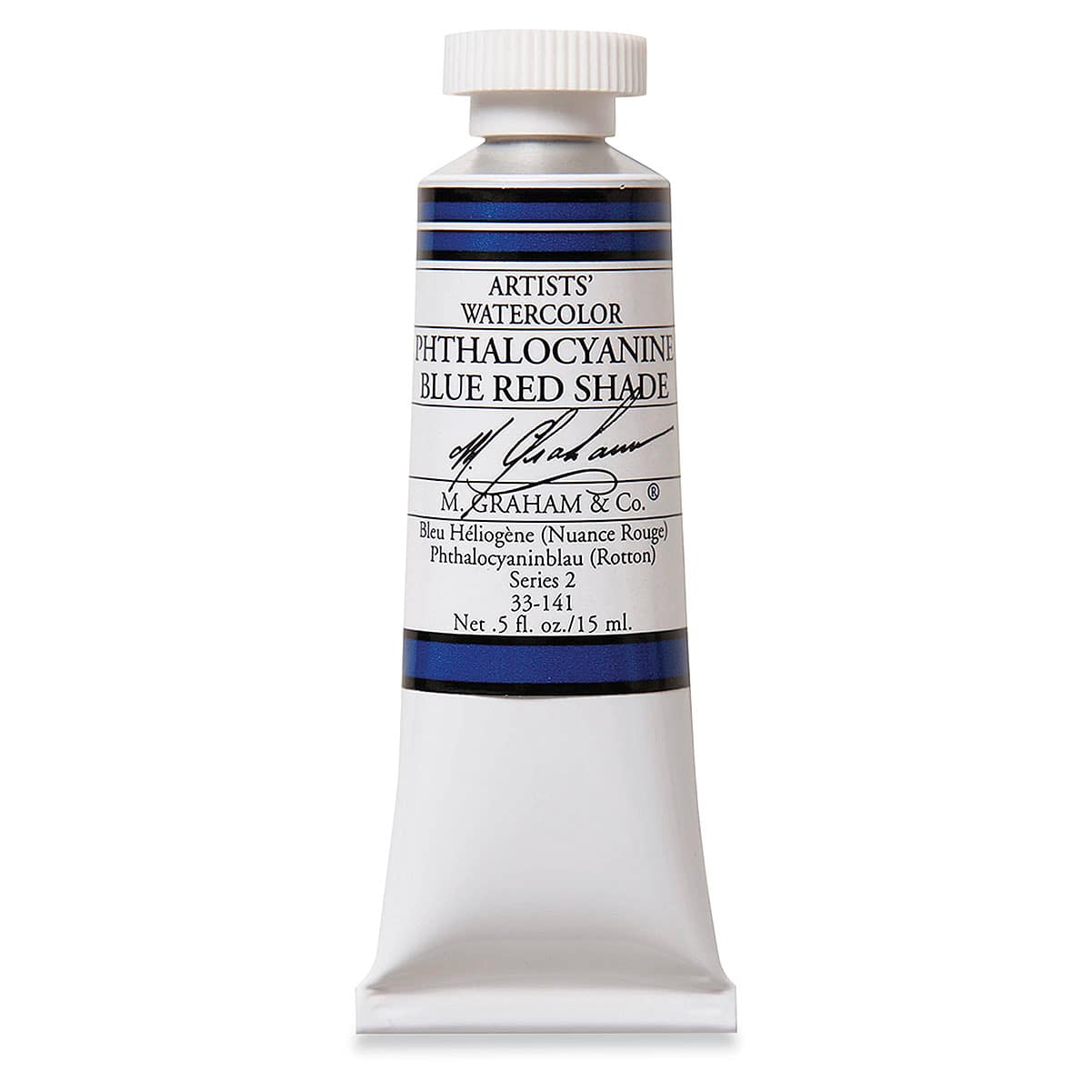 M. Graham Artists' Watercolor - Phthalo Blue Red Shade, 15 ml Tube