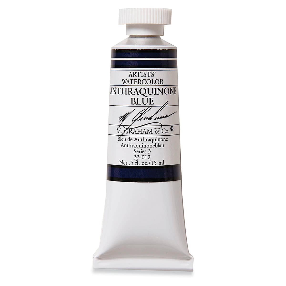 M. Graham Artists' Watercolor - Anthraquinone Blue, 15 ml tube