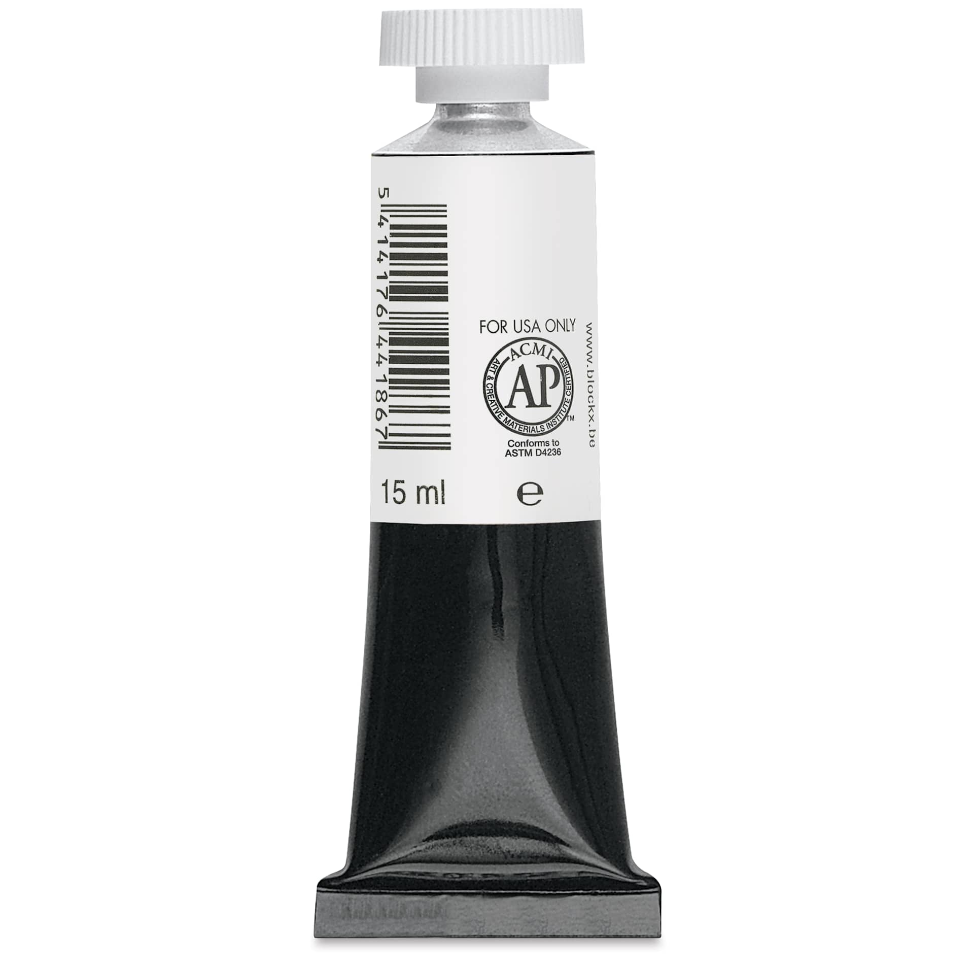 Blockx Artists' Watercolor - Titianium White, 15 ml Tube back