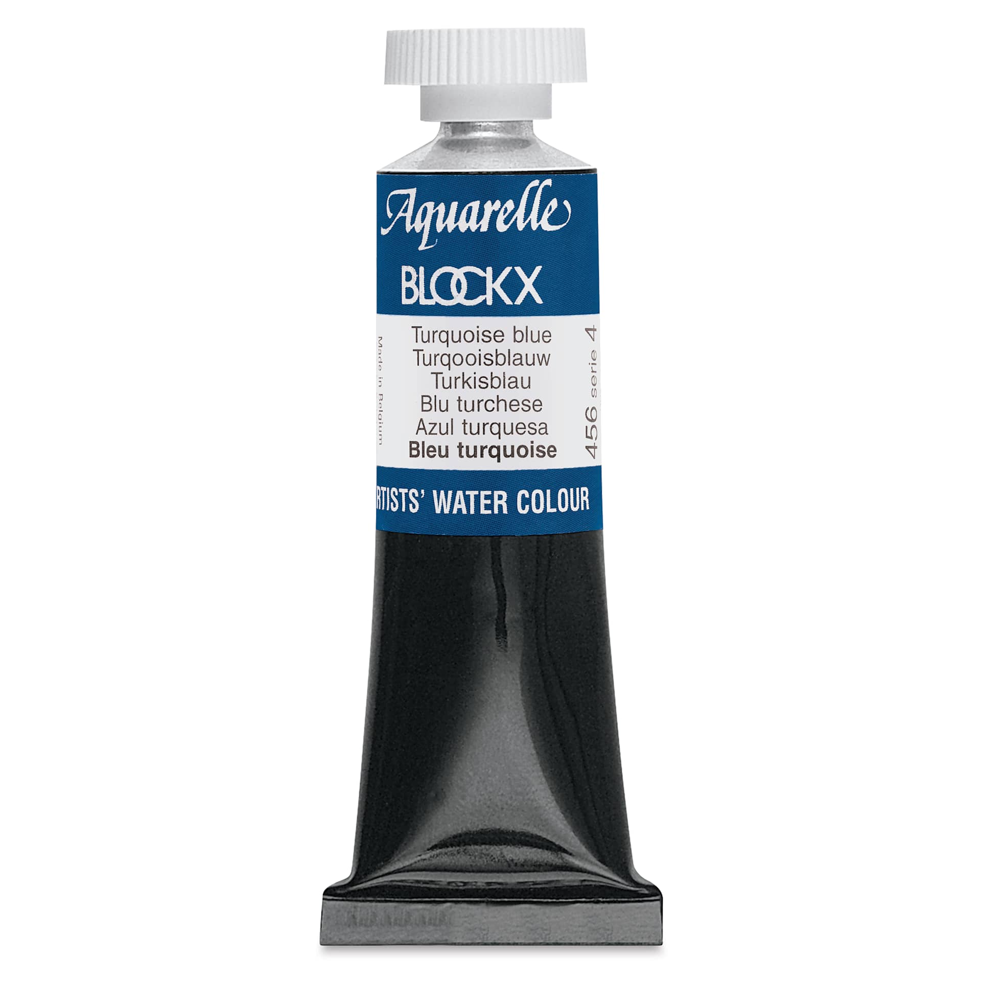 Blockx Artists' Watercolor - Turquoise Blue, 15 ml Tube