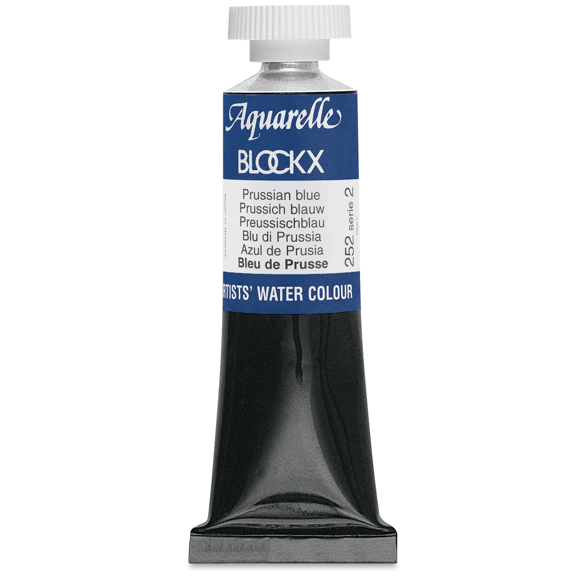 Blockx Artists' Watercolor - Prussian Blue, 15 ml Tube
