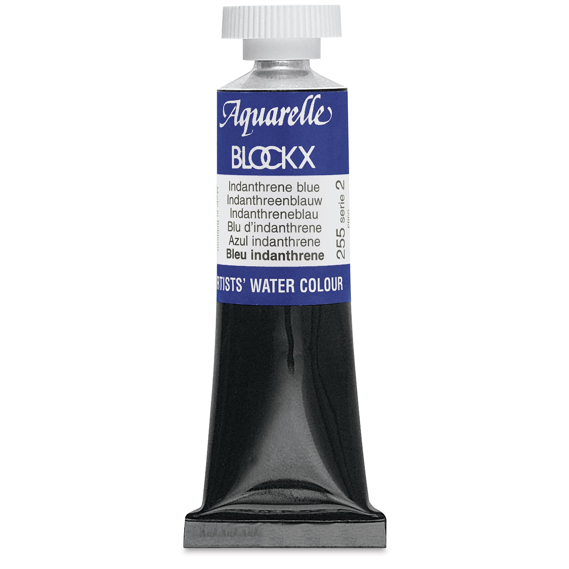 Blockx Artists' Watercolor - Indanthrene Blue, 15 ml Tube