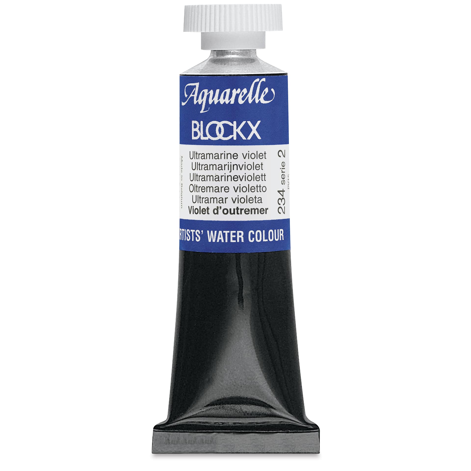 Blockx Artists' Watercolor - Ultramarine Violet, 15 ml tube
