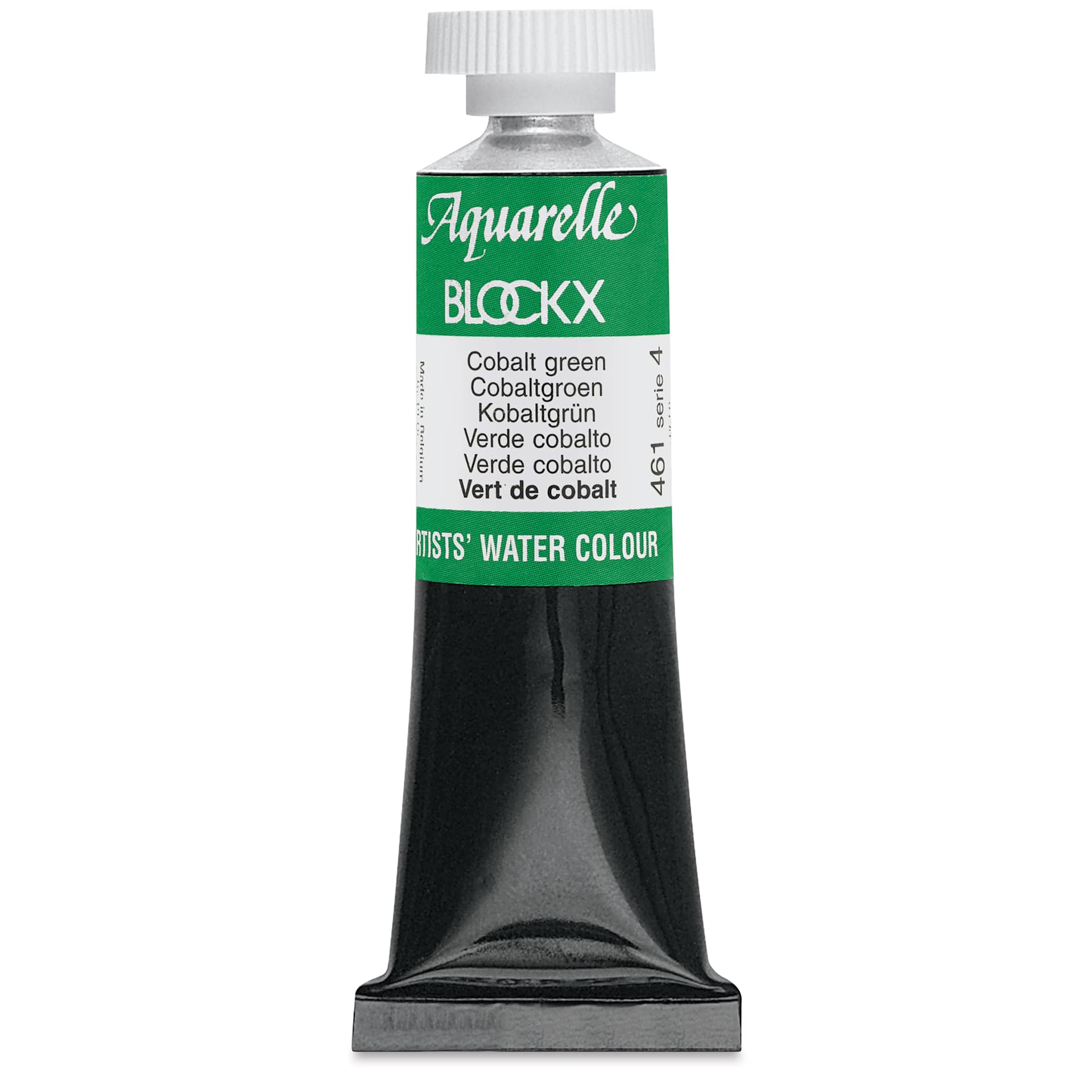 Blockx Artists' Watercolor - Cobalt Green, 15 ml Tube
