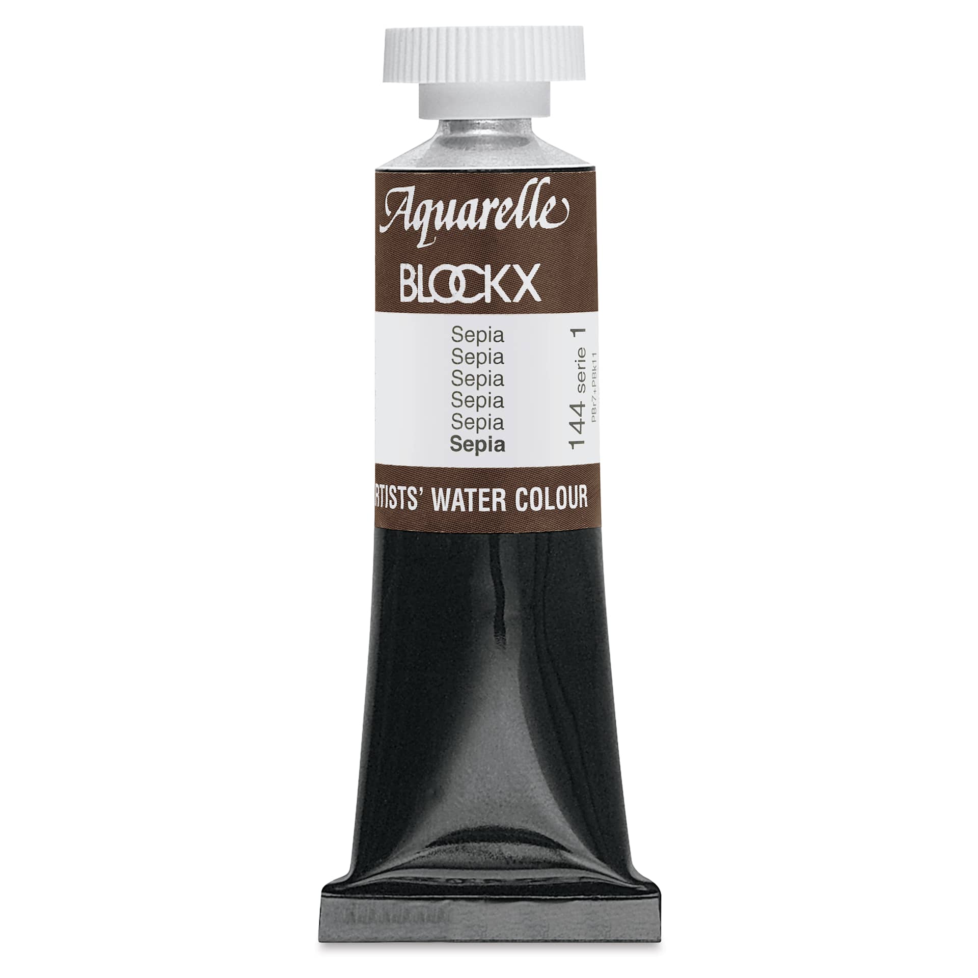 Blockx Artists' Watercolor - Sepia, 15 ml tube
