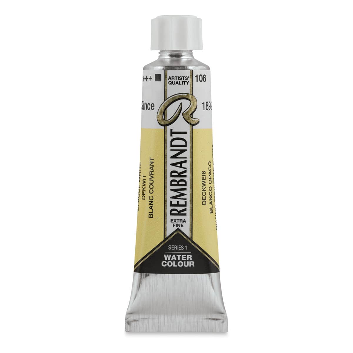 Rembrandt Artist Watercolors - White Extra Opaque, 10 ml tube