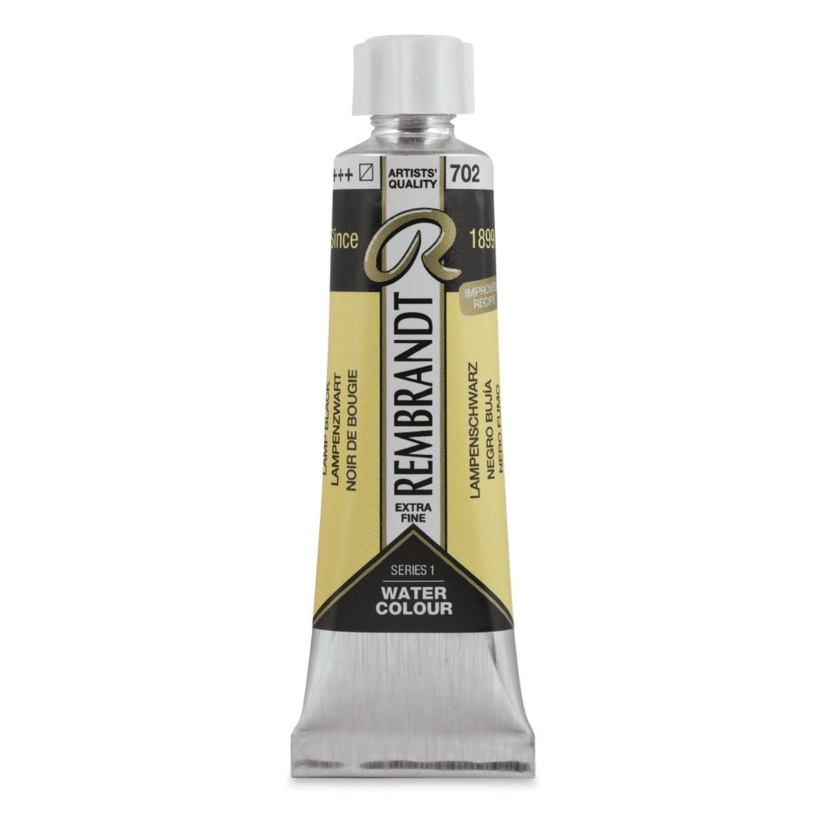 Rembrandt Artist Watercolors - Lamp Black, 10 ml Tube