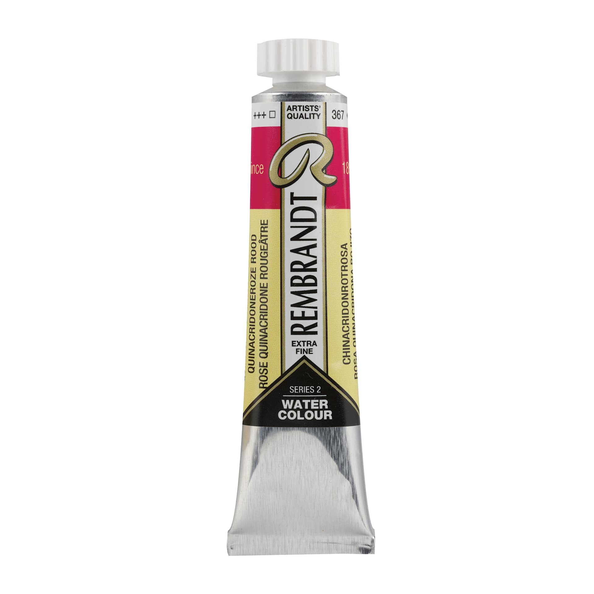 Rembrandt Artist Watercolors - Quinacridone Rose Reddish, 20 ml tube