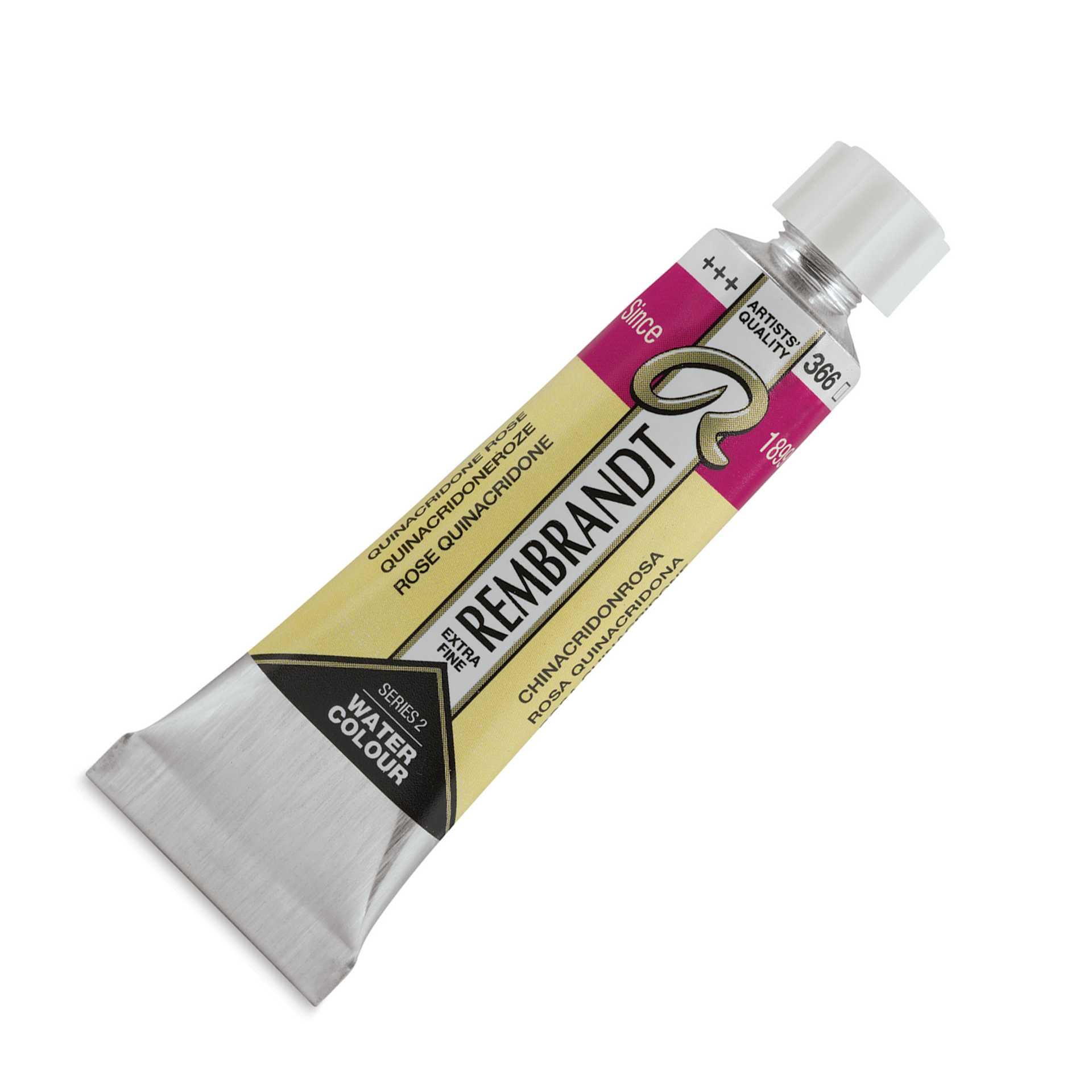 Rembrandt Artist Watercolors - Quinacridone Rose, 10 ml tube