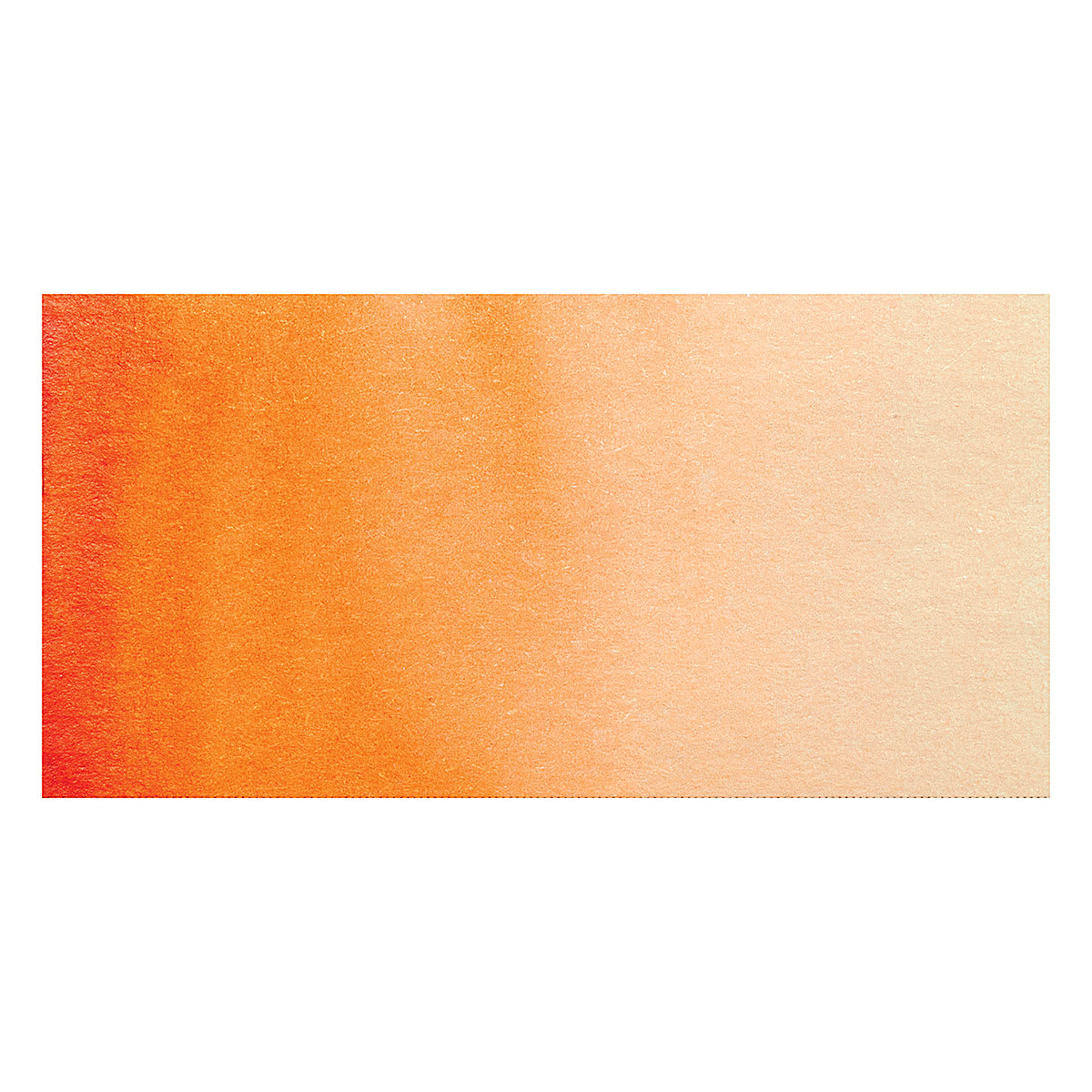 Rembrandt Artist Watercolors - Pyrrole Orange swatch