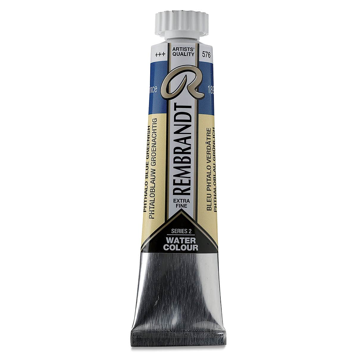 Rembrandt Artist Watercolors - Phthalo Blue Green, 20 ml tube