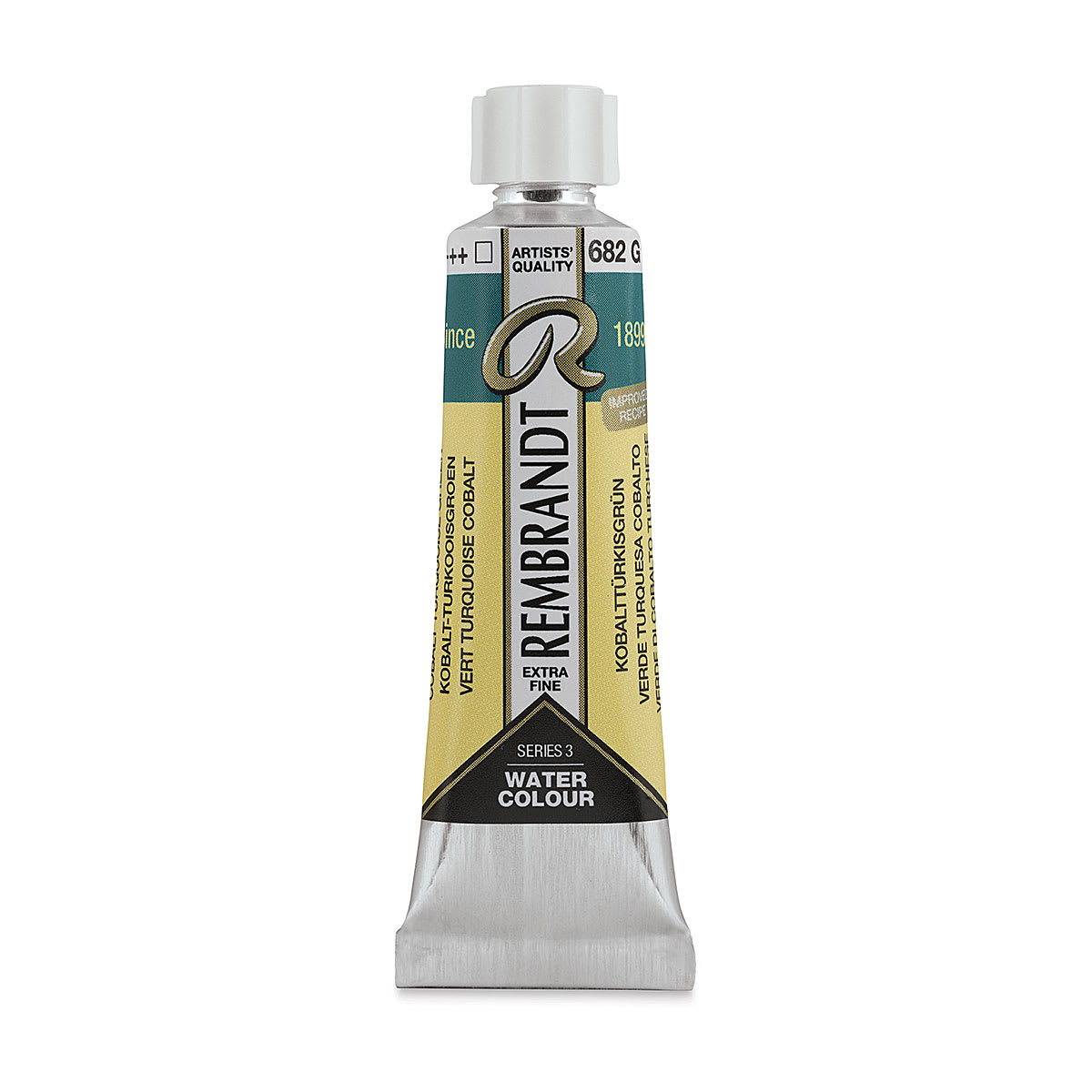 Rembrandt Artist Watercolors - Cobalt Turquoise Green, 10 ml tube
