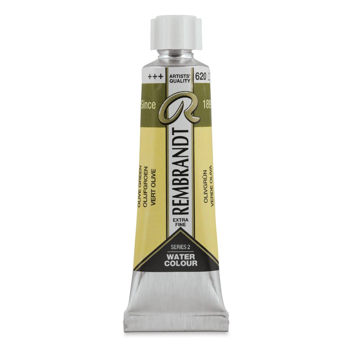 Rembrandt Artist Watercolors - Olive Green, 10 ml tube