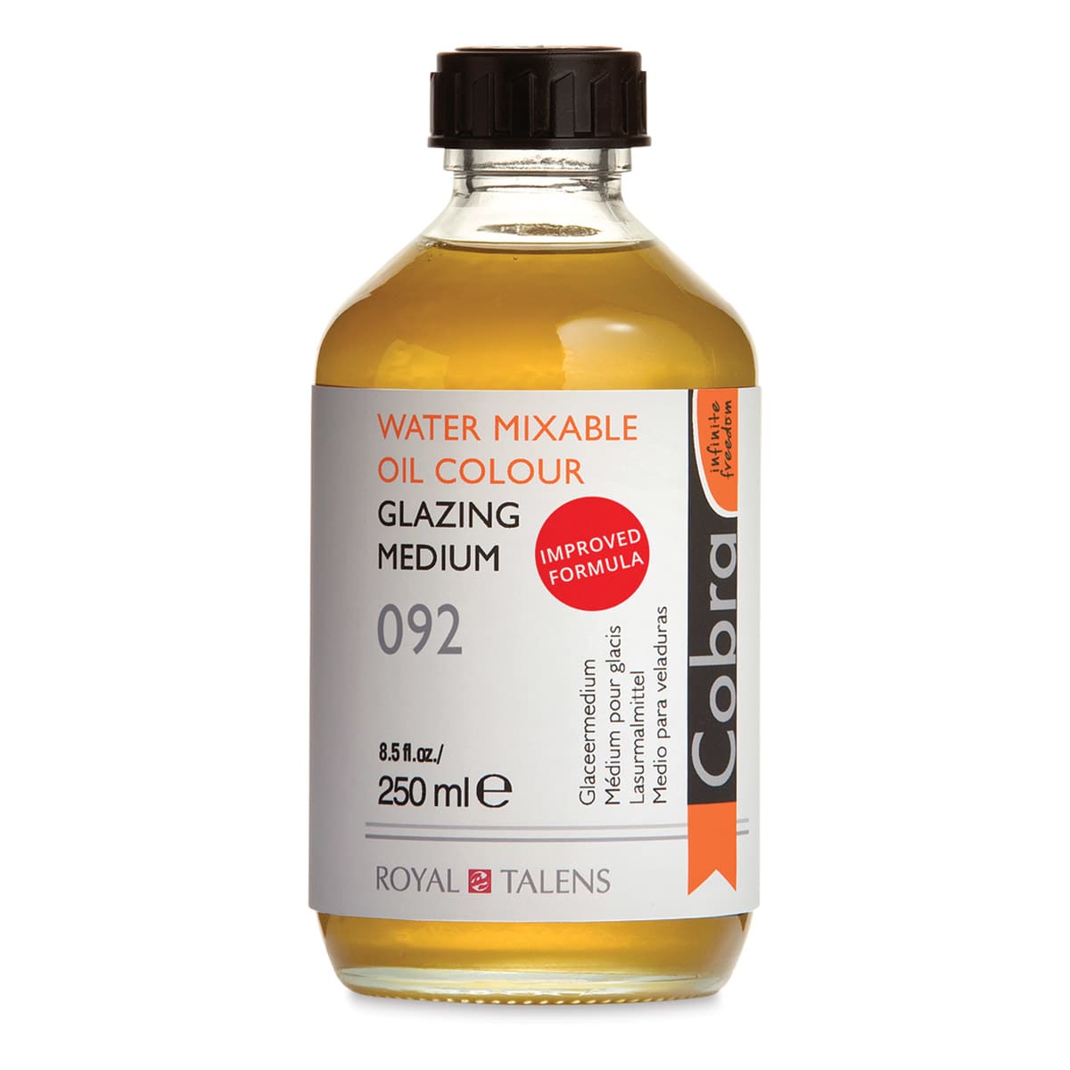 Cobra Water Mixable Oil Glazing Medium - 250 ml, Bottle