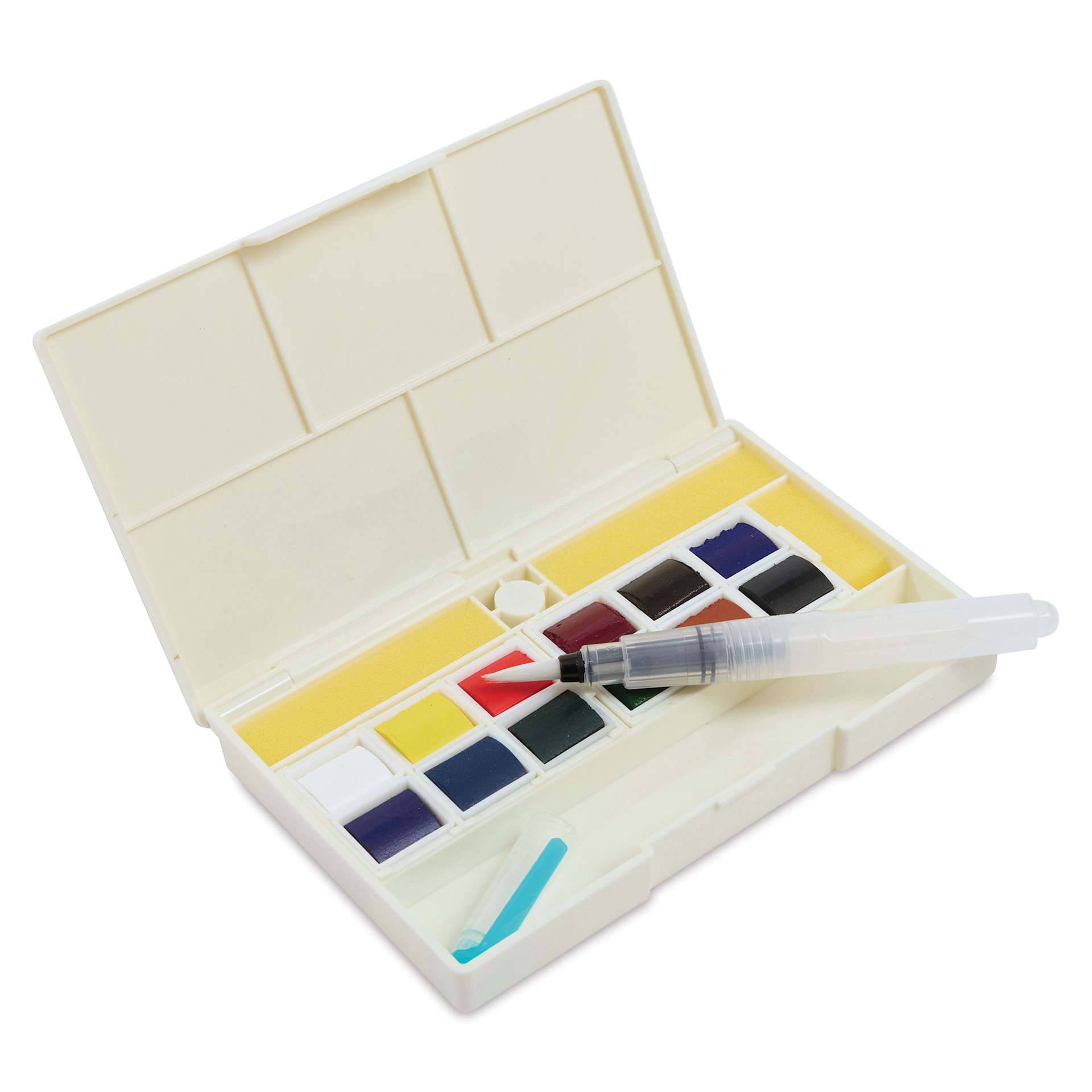 Sennelier French Artists' Watercolors - Set of 12, Claude Monet, Half Pan