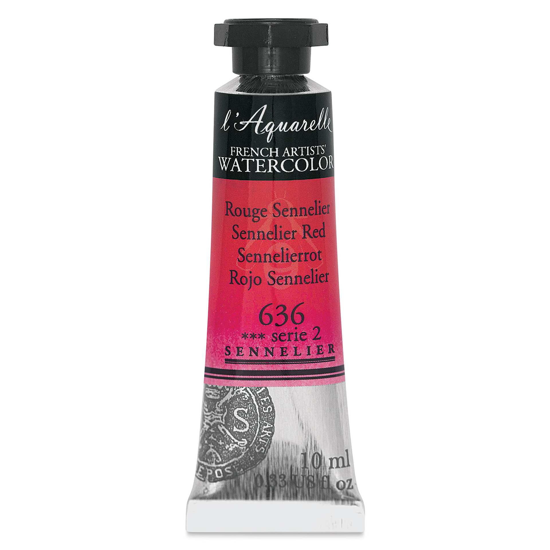 Sennelier French Artists' Watercolor - Sennelier Red, 10 ml Tube