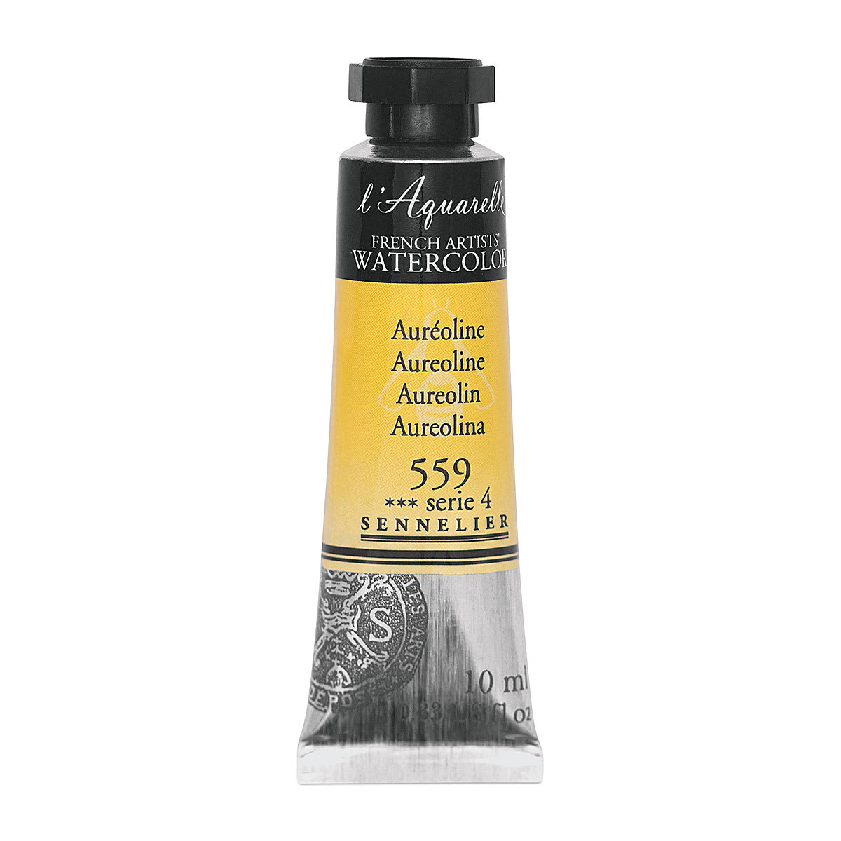 Sennelier French Artists' Watercolor - Aureoline, 10 ml, Tube
