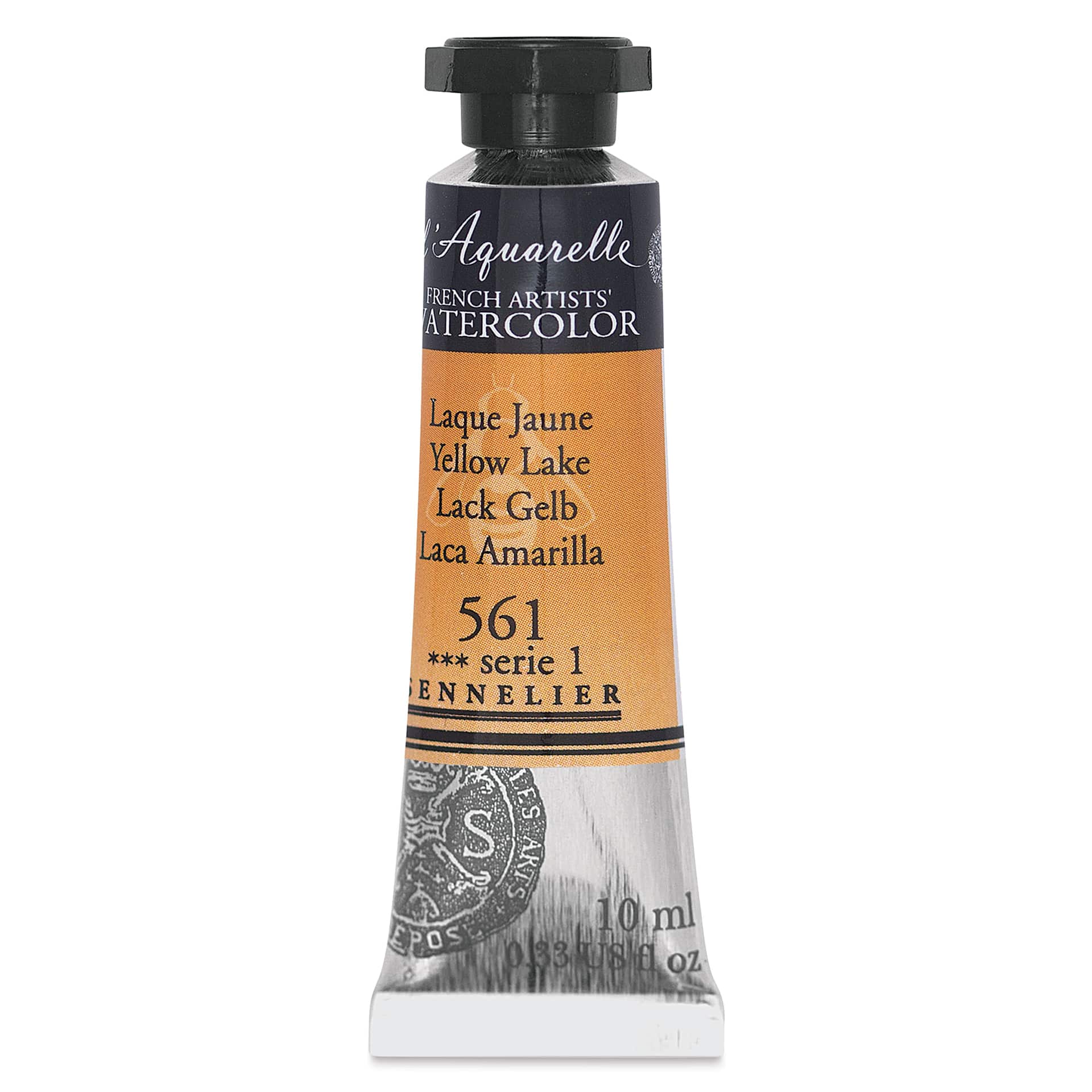 Sennelier French Artists' Watercolor - Yellow Lake, 10 ml Tube