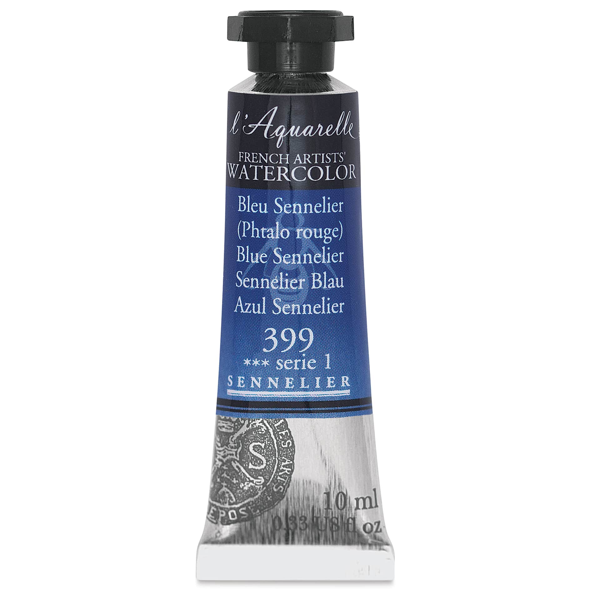 Sennelier French Artists' Watercolor - Blue Sennelier, 10 ml, Tube