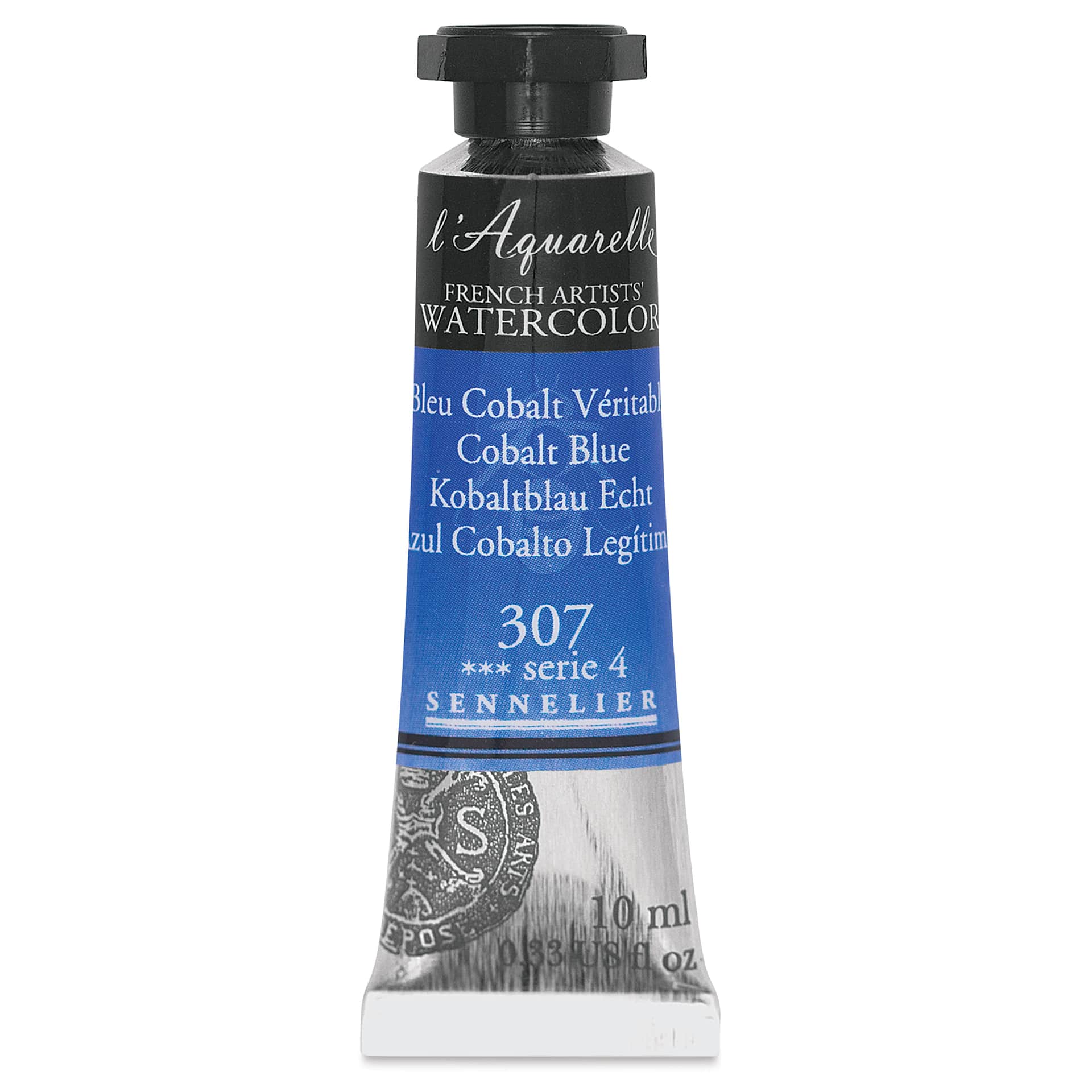 Sennelier French Artists' Watercolor - Cobalt Blue, 10 ml, Tube