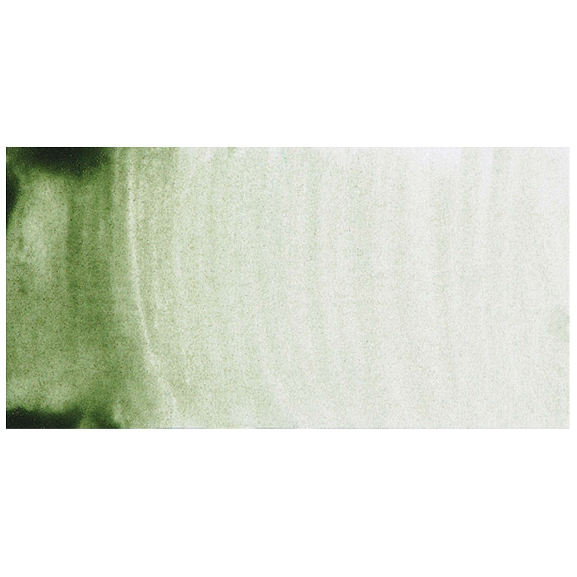 Sennelier French Artists' Watercolor - Green Earth, 21 ml, Swatch