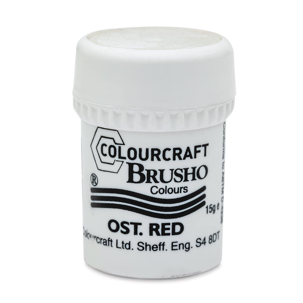 Brusho Crystal Colour - Ostwald Red, 15 g pot