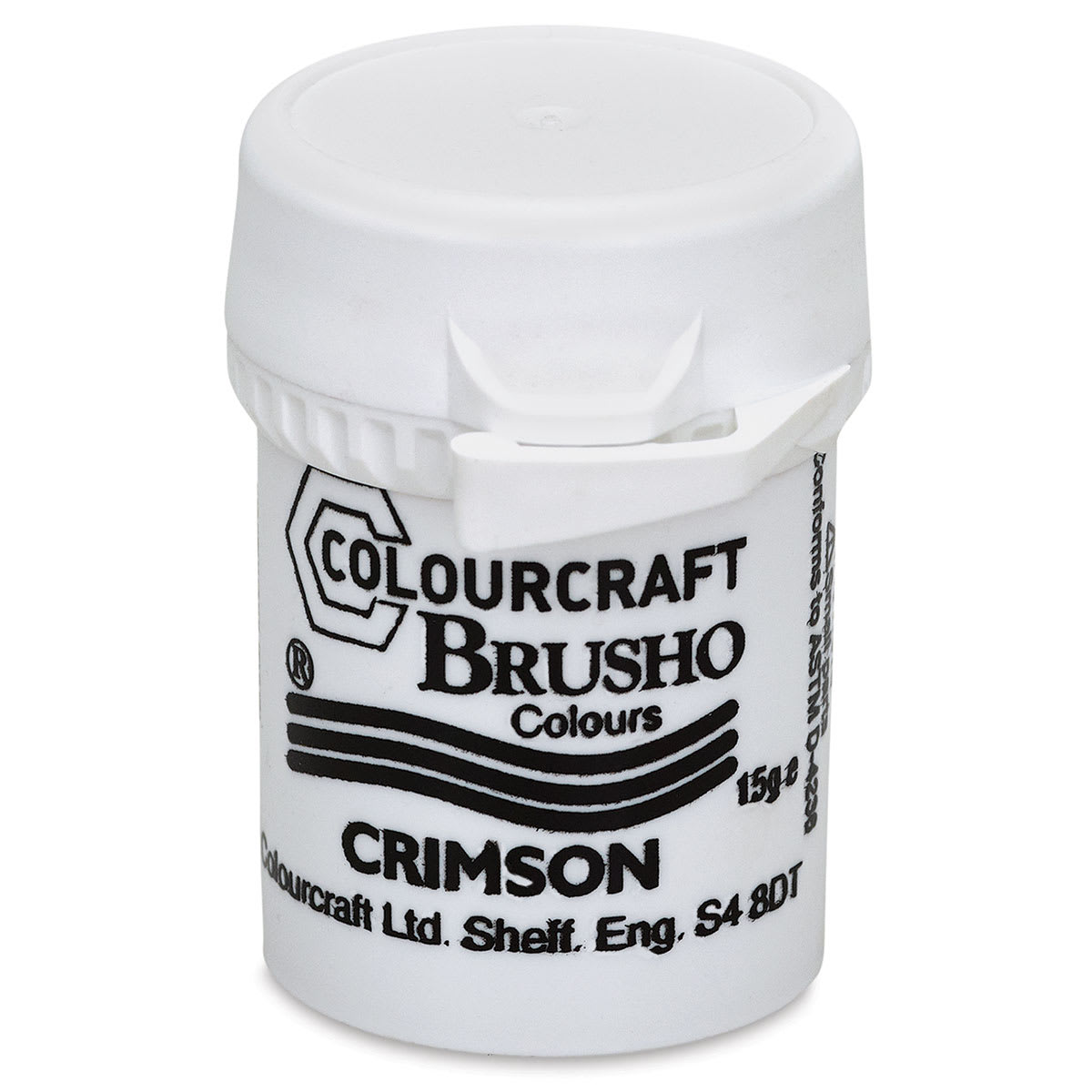 Brusho Crystal Colour - Crimson, 15 g pot