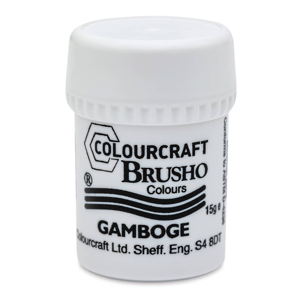 Brusho Crystal Colour - Gamboge, 15 g pot