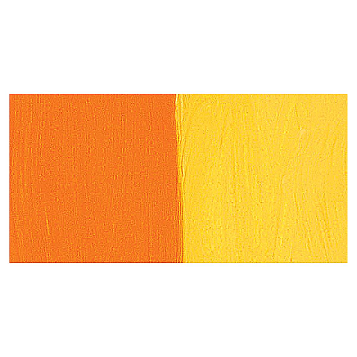 Utrecht Artists' Watercolor Paint  - Indian Yellow swatch