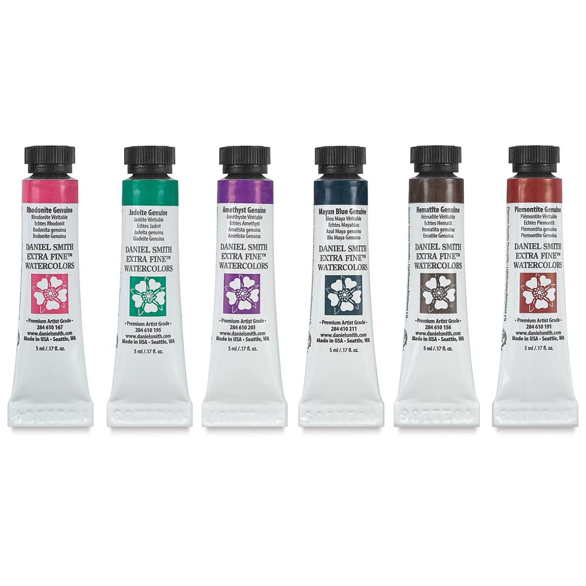 
Daniel Smith Extra Fine Watercolors - PrimaTek Set of 6, 5 ml, Tubes