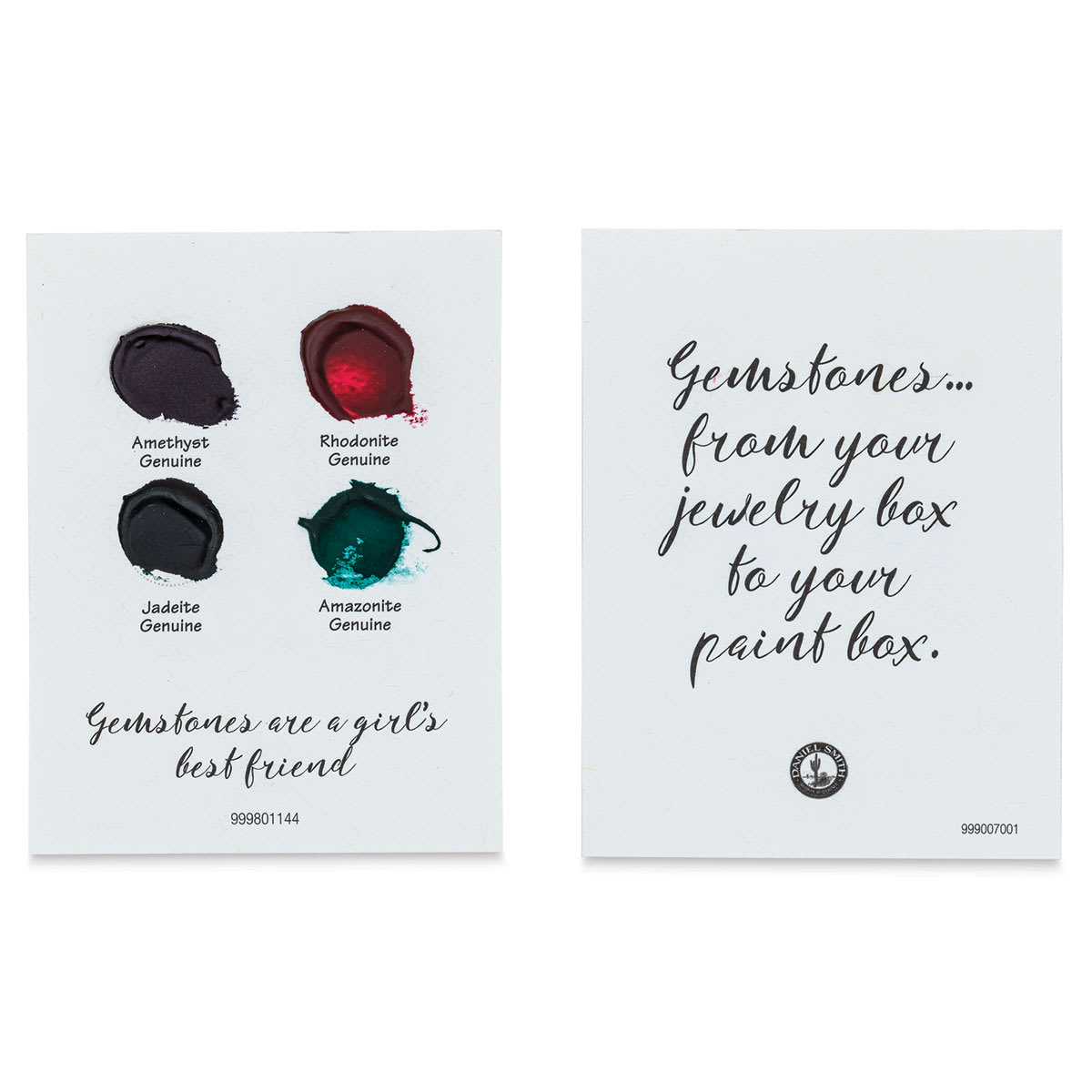 Daniel Smith Extra Fine Watercolor - Confetti Dot Card Set (Gemstones are a Girl’s Best Friend)
