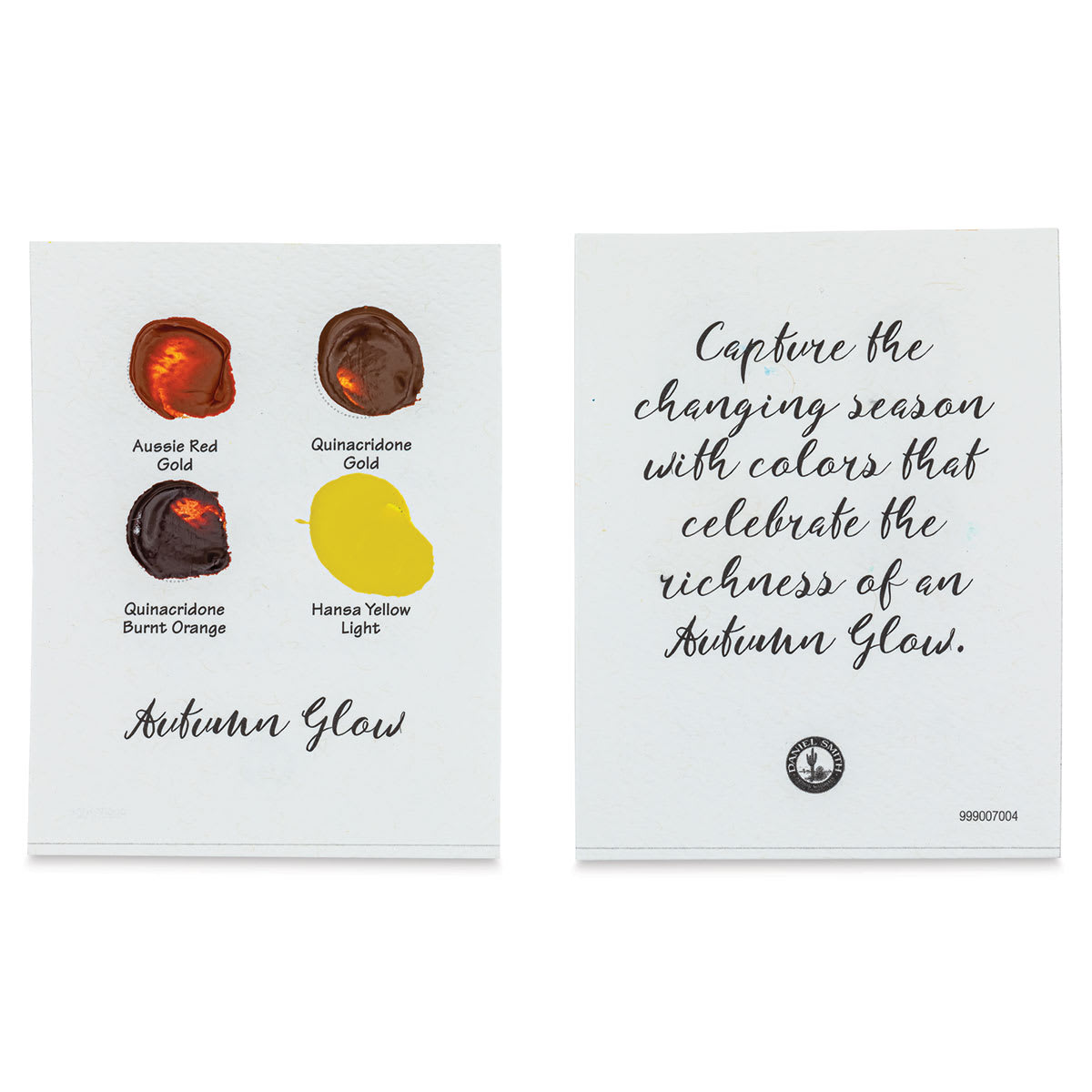 Daniel Smith Extra Fine Watercolor - Confetti Dot Card Set (Autumn Glow)