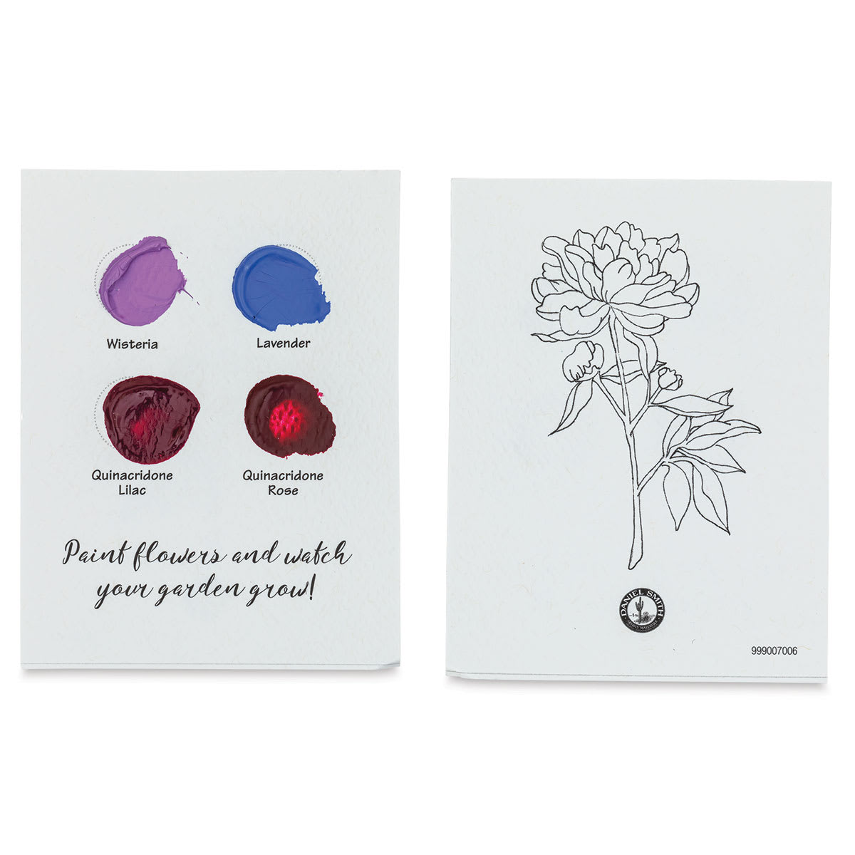 Daniel Smith Extra Fine Watercolor - Confetti Dot Card Set (Paint Flowers)