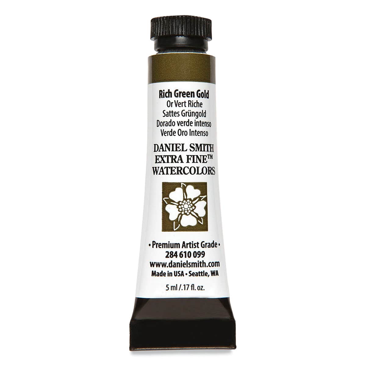 Daniel Smith Extra Fine Watercolor - Rich Green Gold, Tube