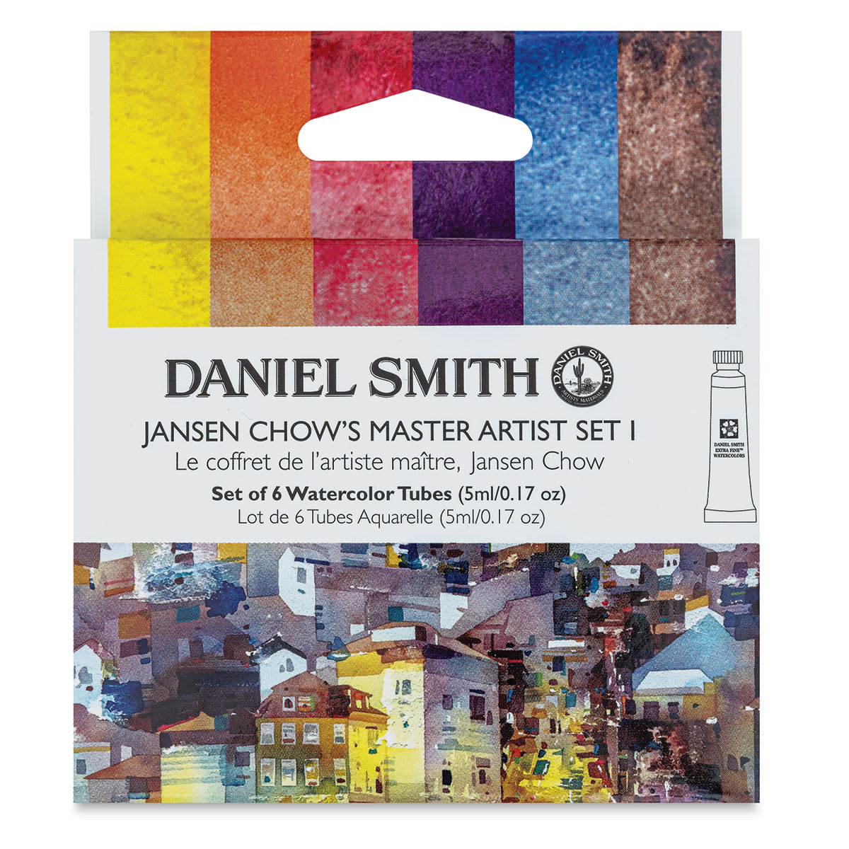 Daniel Smith Extra Fine Watercolor - Jansen Chow Master I, front of package