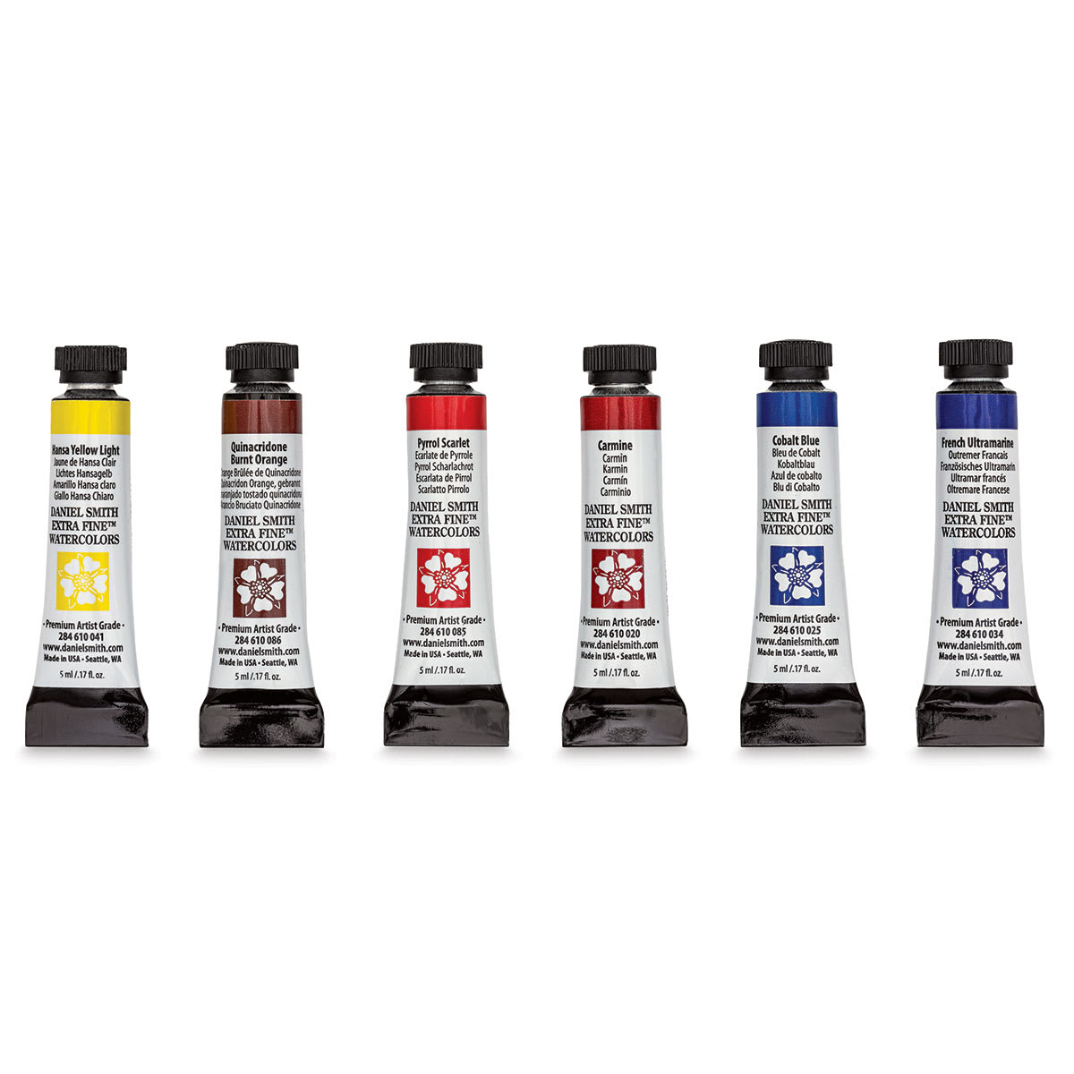 Daniel Smith Extra Fine Watercolor - Stella Canfield Master I, Set of 6