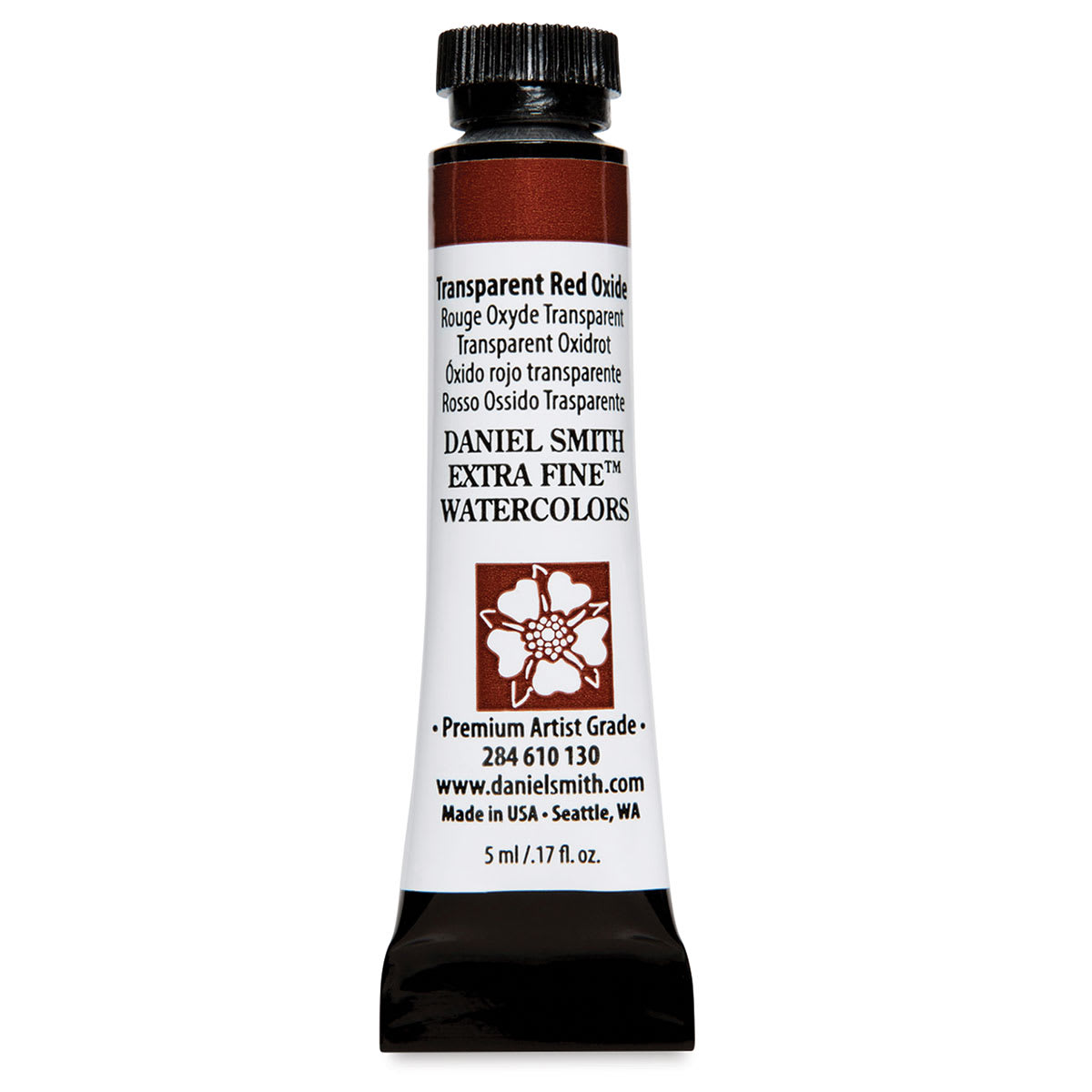 Daniel Smith Extra Fine Watercolor - Transparent Red Oxide, 5 ml, Tube