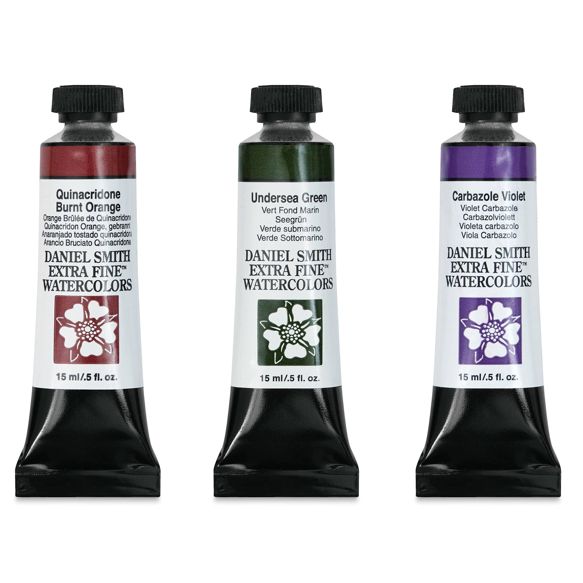 Daniel Smith Extra Fine Watercolor - Secondary, Set of 3, 15 ml Tubes