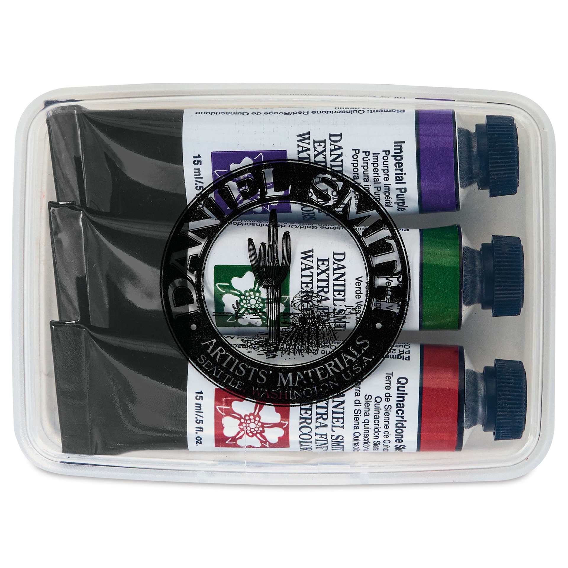 Daniel Smith Extra Fine Watercolor - Secondary Mixing, Set of 3 with Box, 15 ml Tubes in box