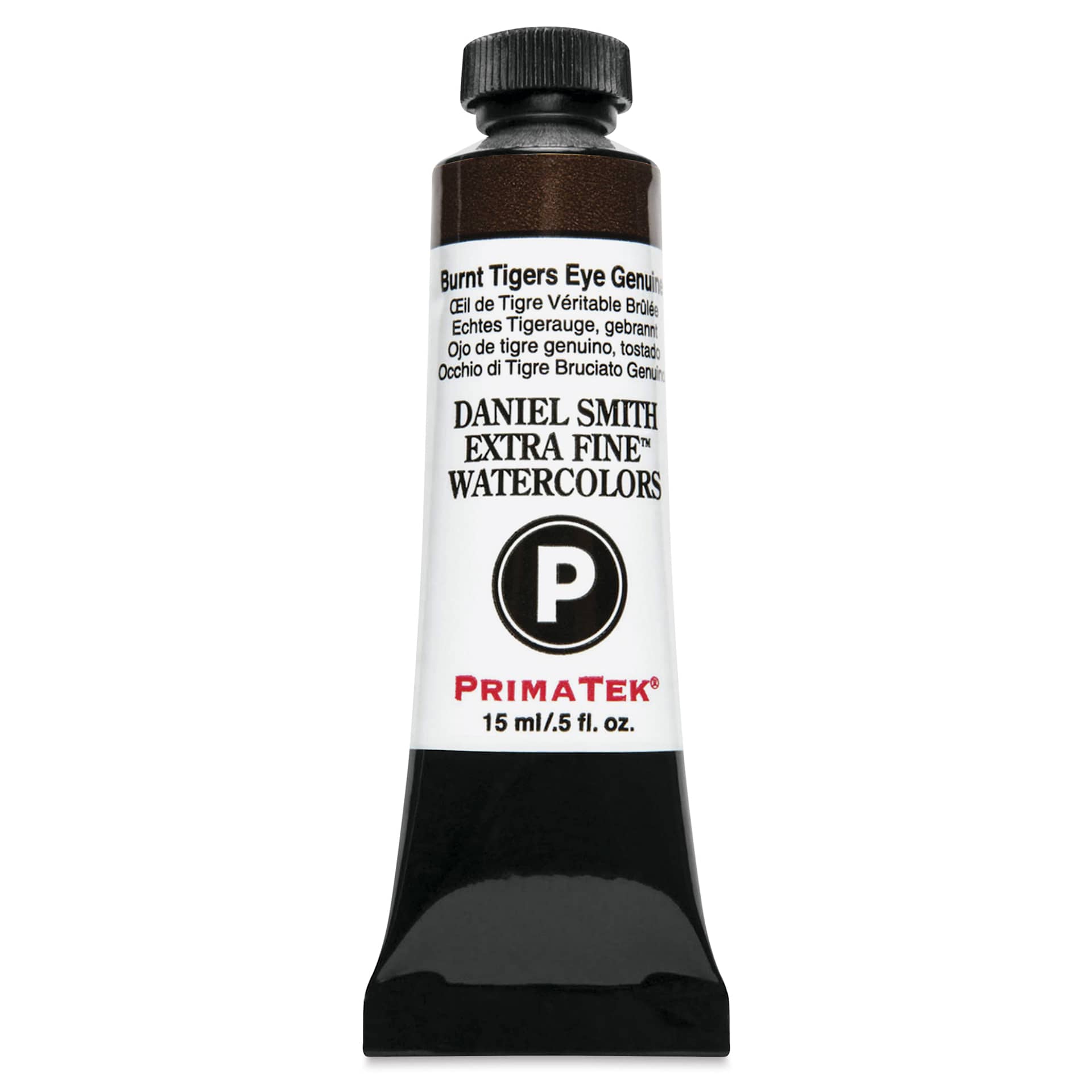 Daniel Smith Extra Fine Watercolor - Burnt Tigers Eye Genuine, 15 ml Tube