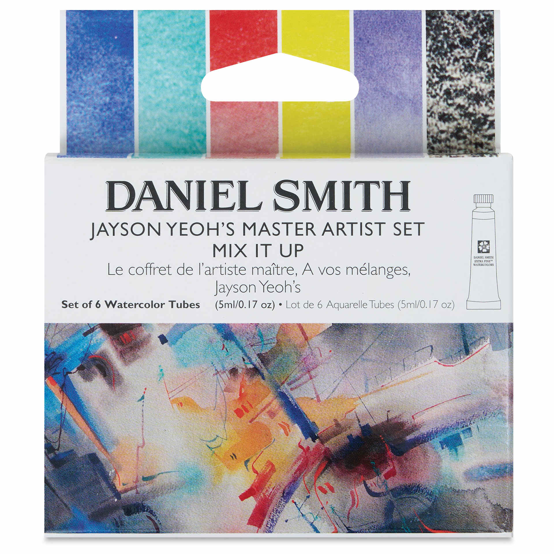 Daniel Smith Extra Fine Watercolor - Jayson Yeoh Master Artist Mix It Up Set of 6, 5 ml Tubes front of package