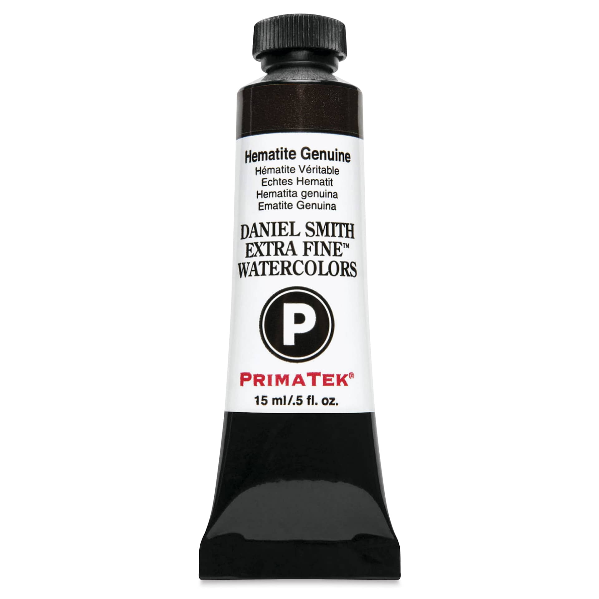 Daniel Smith Extra Fine Watercolor - PrimaTek, Hematite Genuine, 15 ml Tube