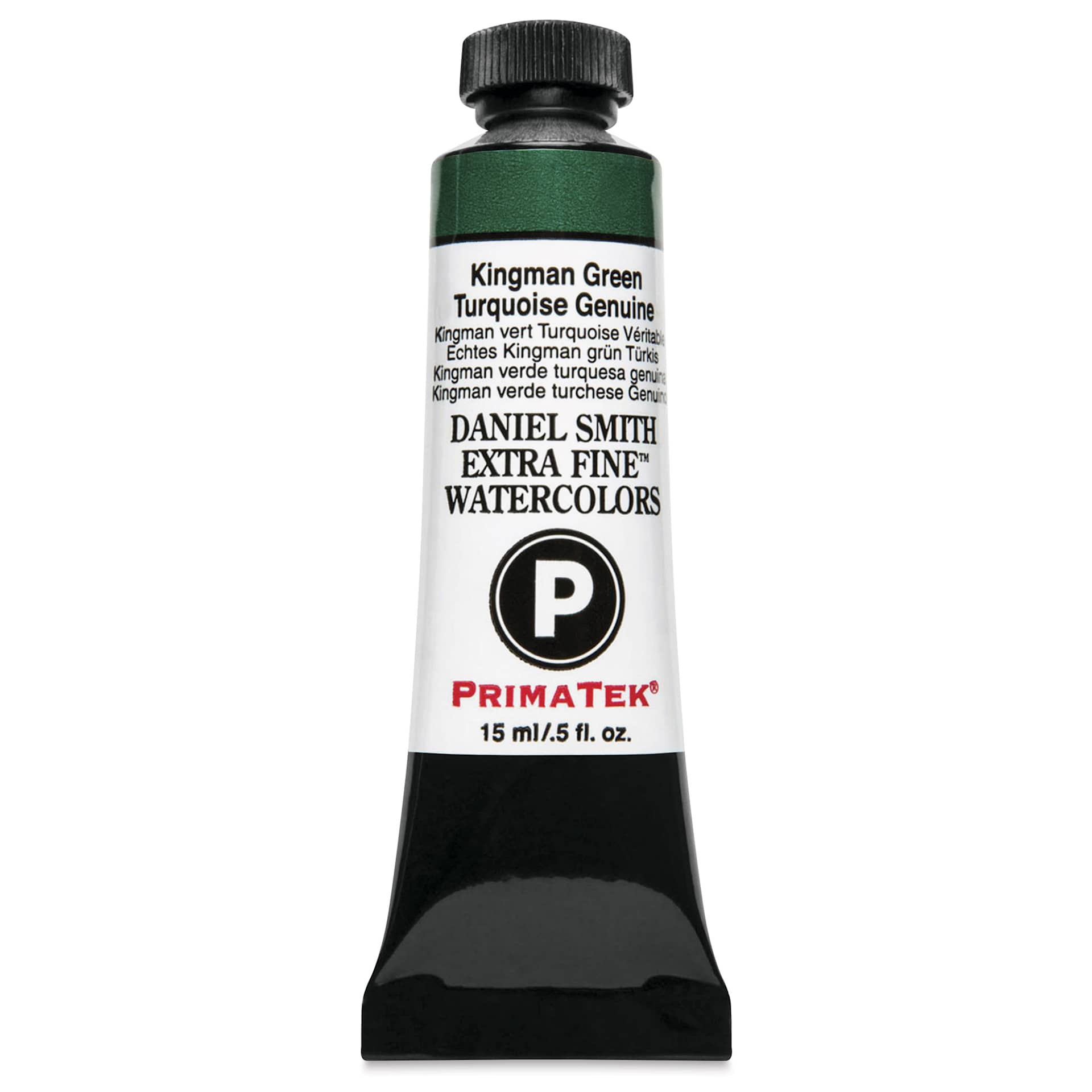 Daniel Smith Extra Fine Watercolor - PrimaTek, Kingman Green Turquoise Genuine, 15 ml Tube