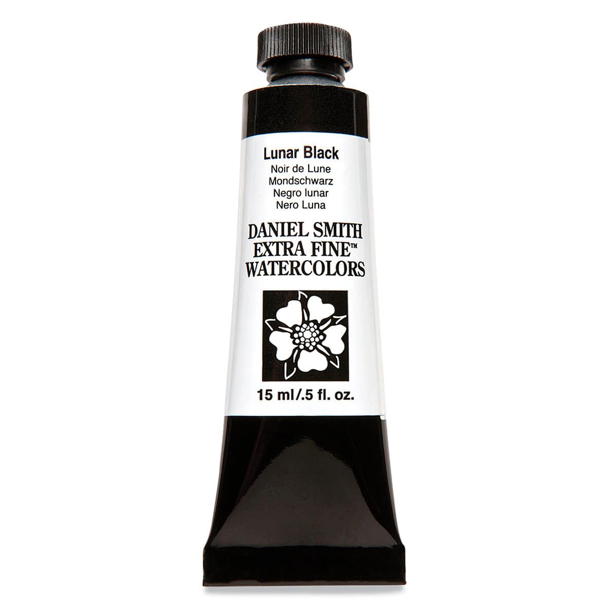 Daniel Smith Extra Fine Watercolor - Lunar Black, 15 ml Tube